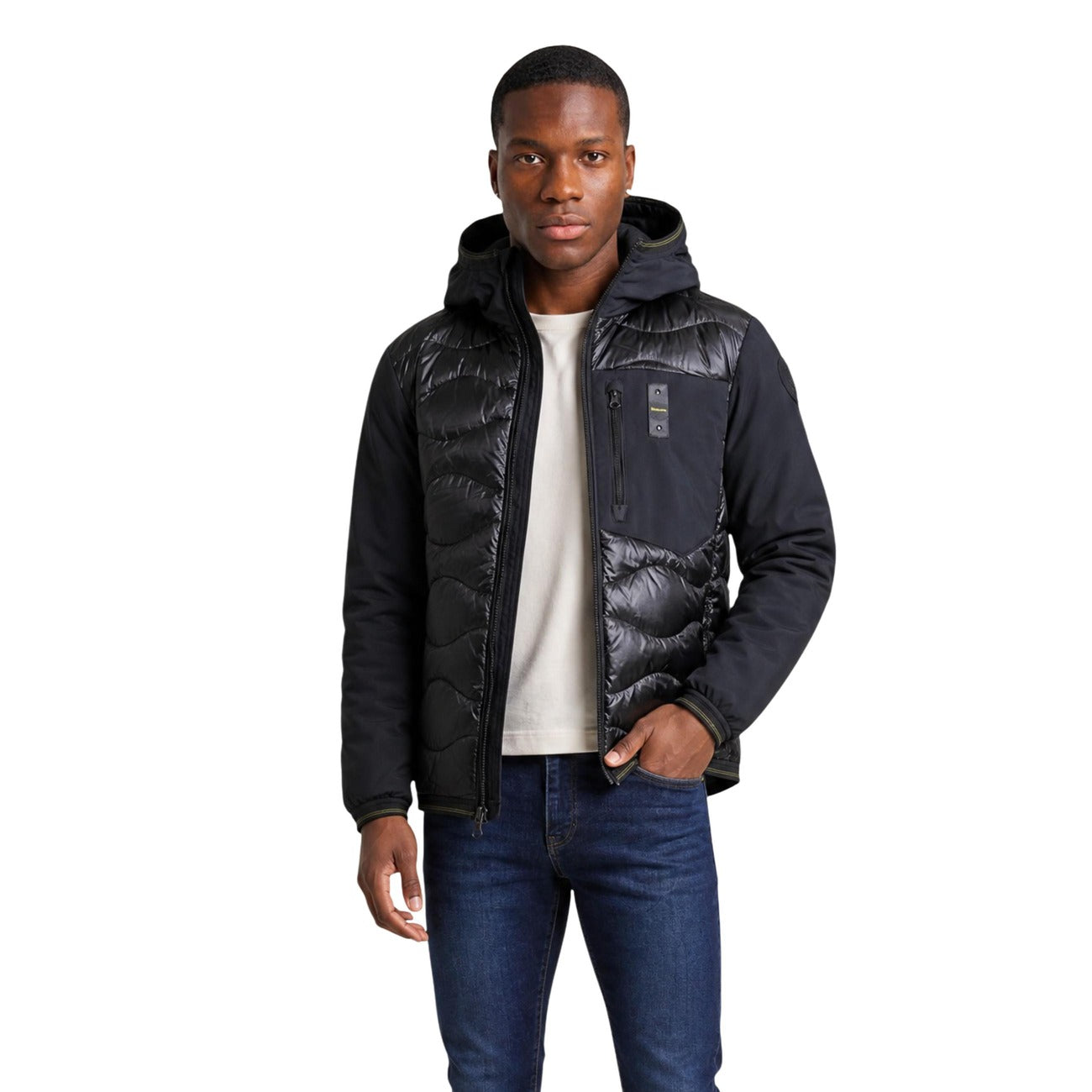 Veste à Capuche Blauer Homme – Noir