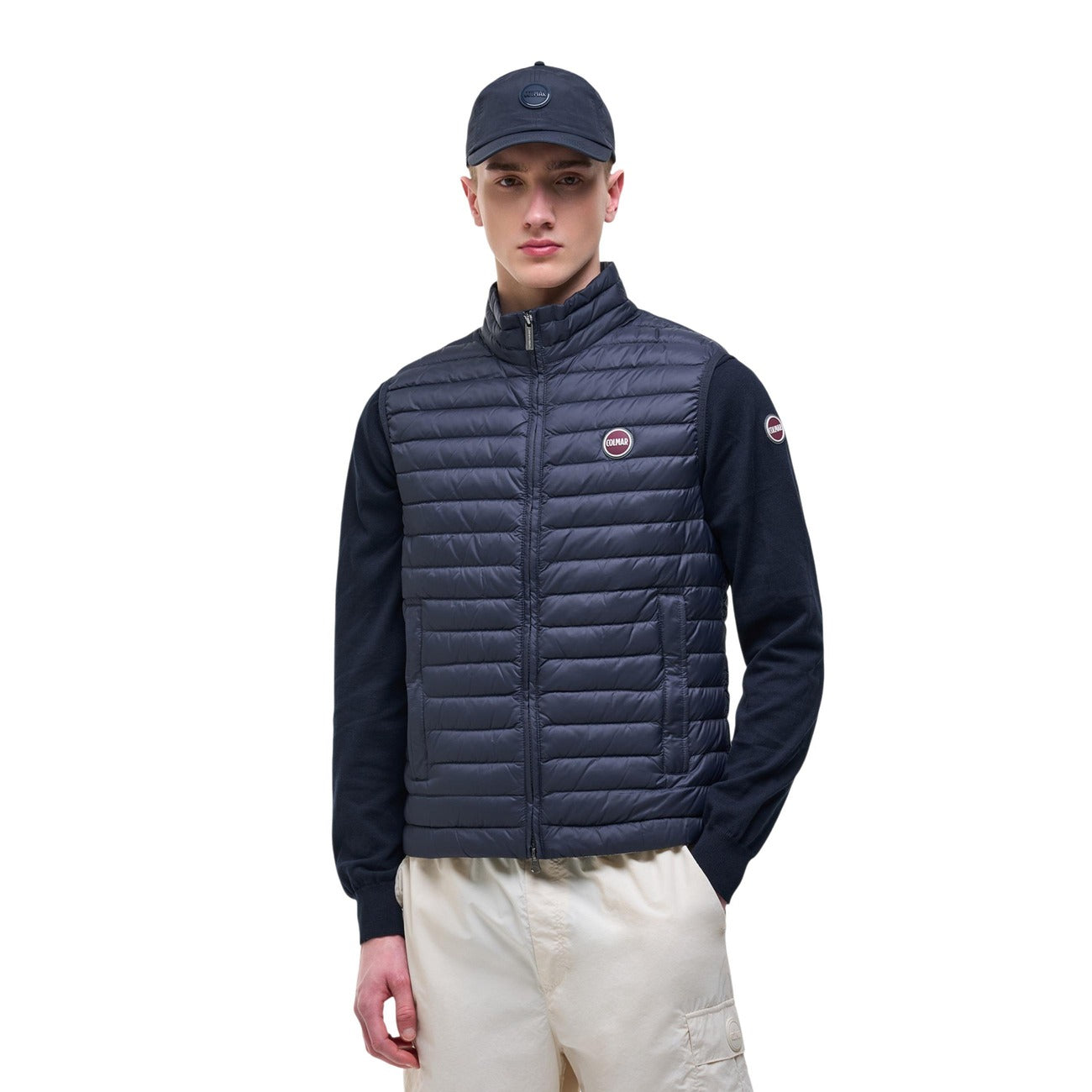 Men's blue Colmar Originals vest