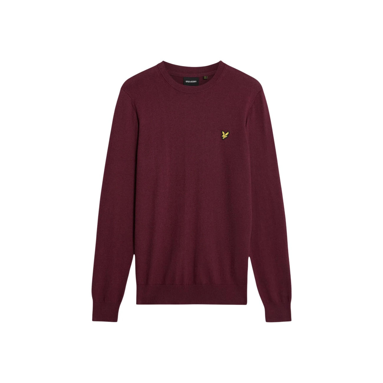 Pull Lyle & Scott Homme en Coton – Bordeaux, Vert et Gris