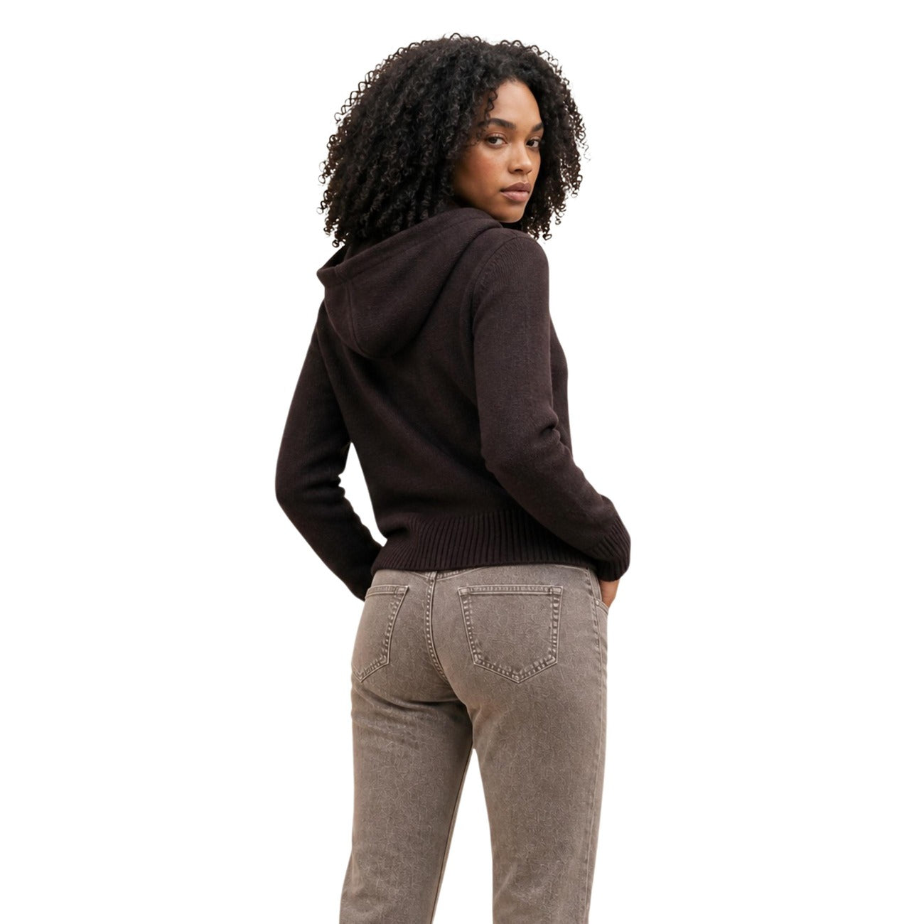 Women's brown Armani Exchange sweater