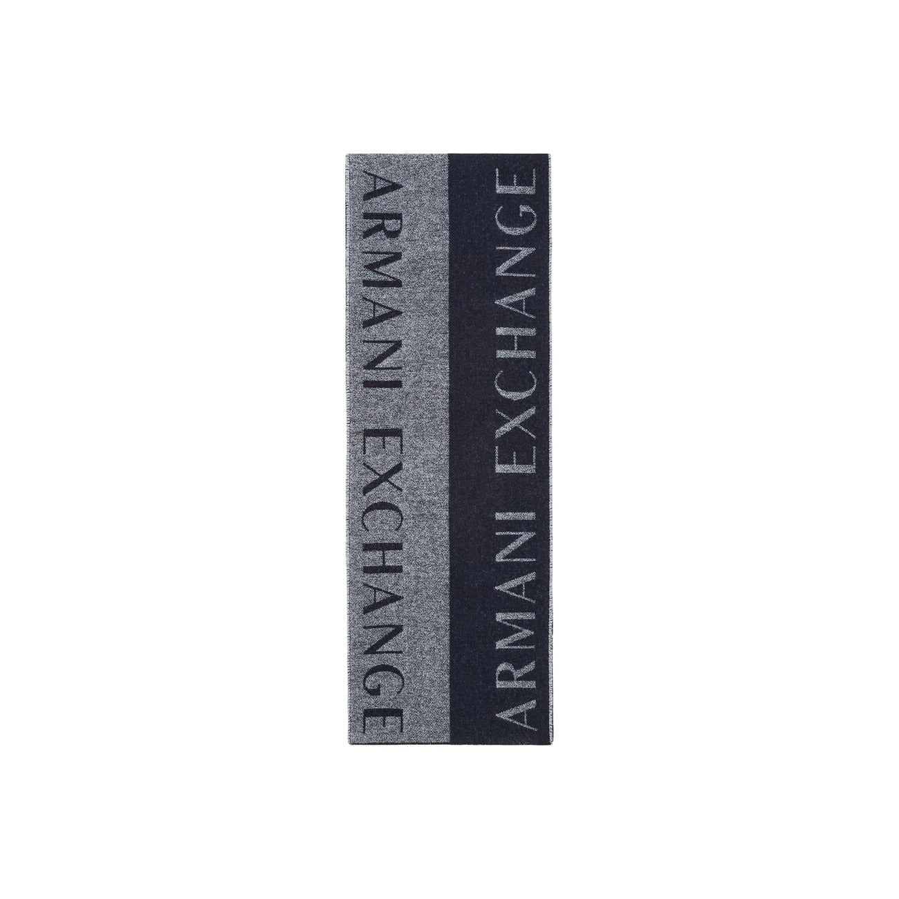 Écharpe Armani Exchange Homme en Laine – Gris