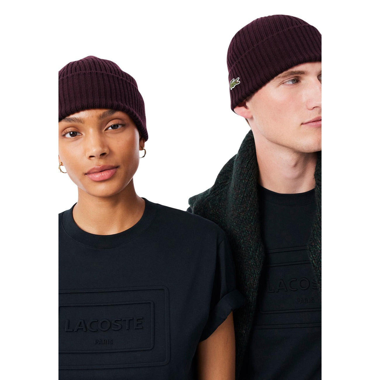 Chapeau Lacoste Berretto Homme – Bordeaux