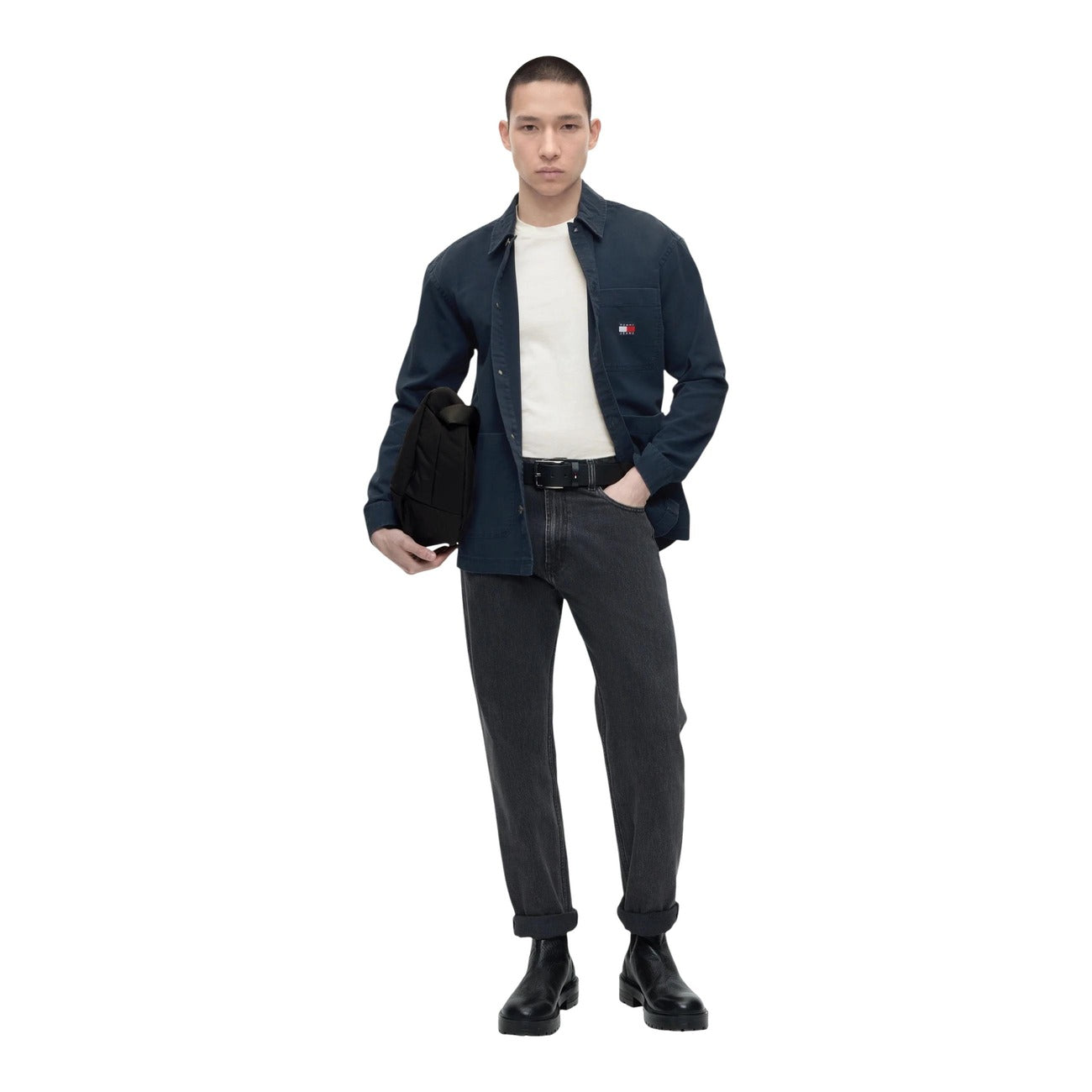 Chemise Tommy Hilfiger Jeans Homme bleue