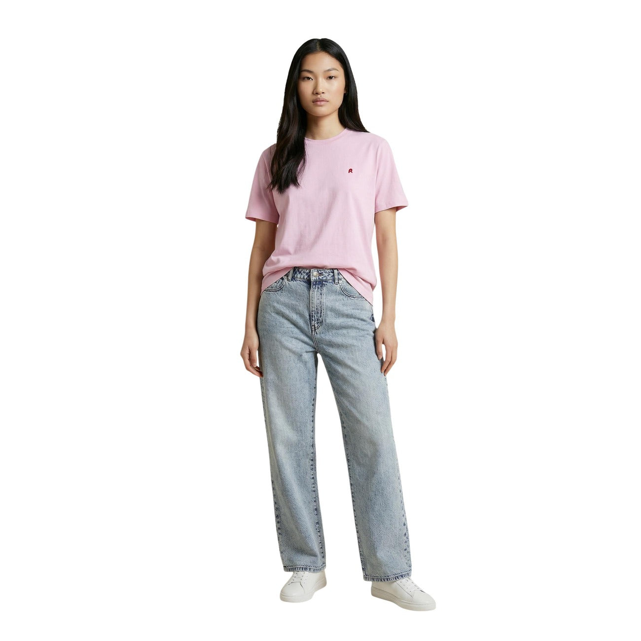 T-shirt Replay Femme rose