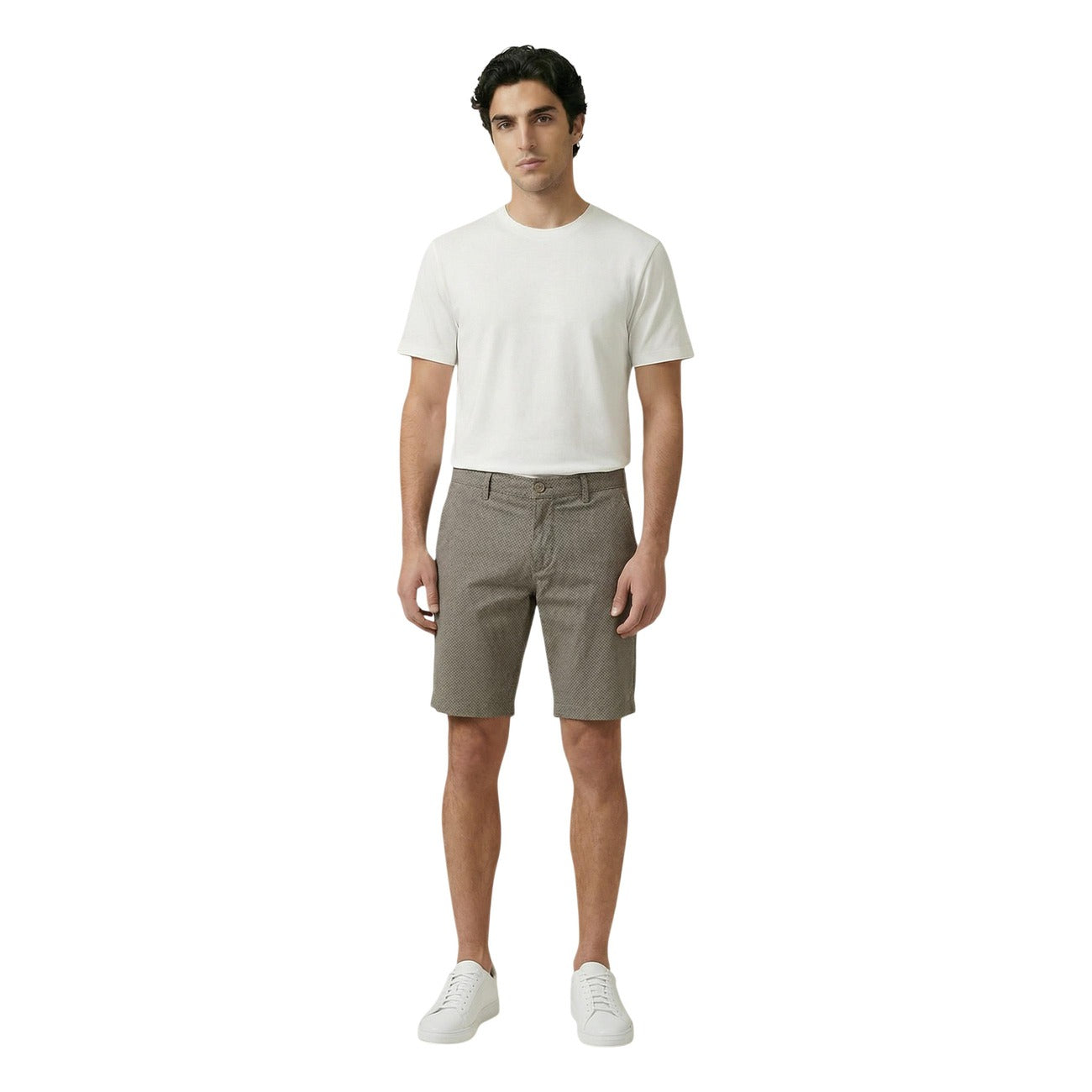 Armani Exchange Men's Shorts – Beige and Blue