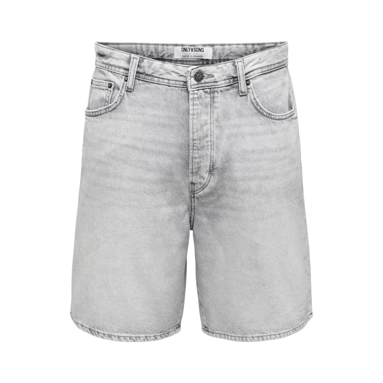Bermuda en jean Only & Sons Homme – Gris