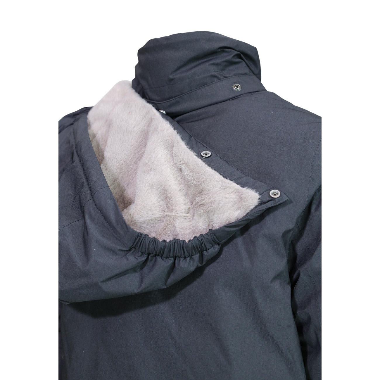 Manteau à Capuche K-Way Marlette Femme – Gris