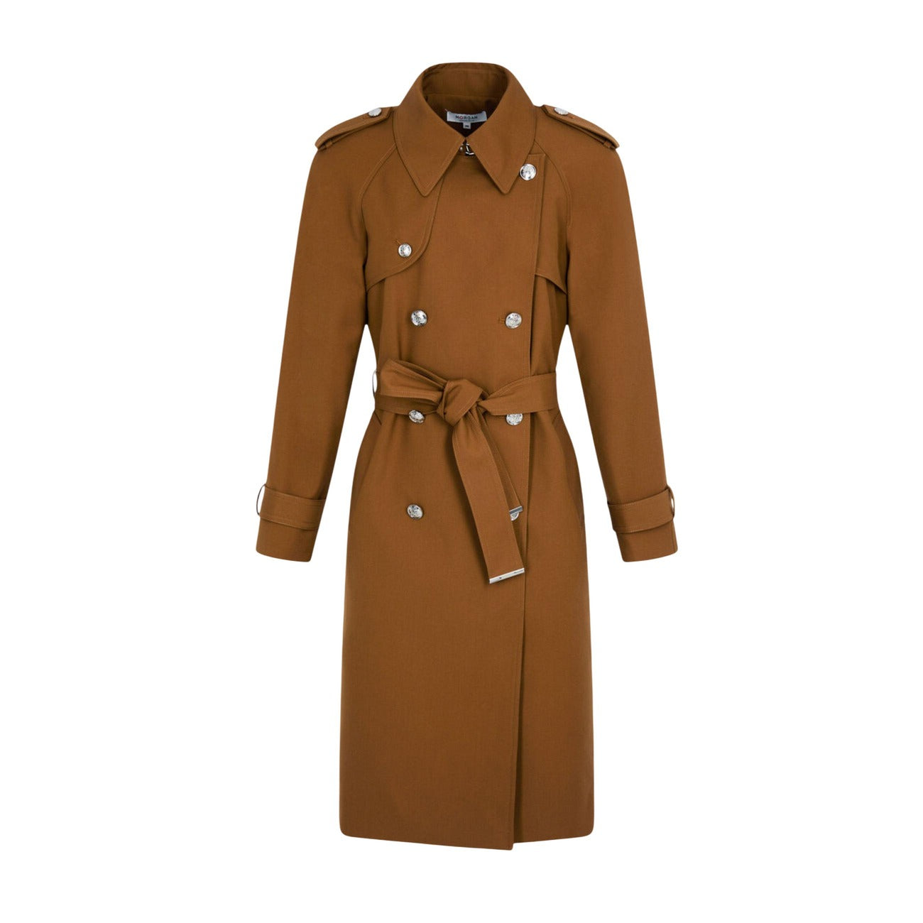Veste Boutonnée Morgan Femme – Beige