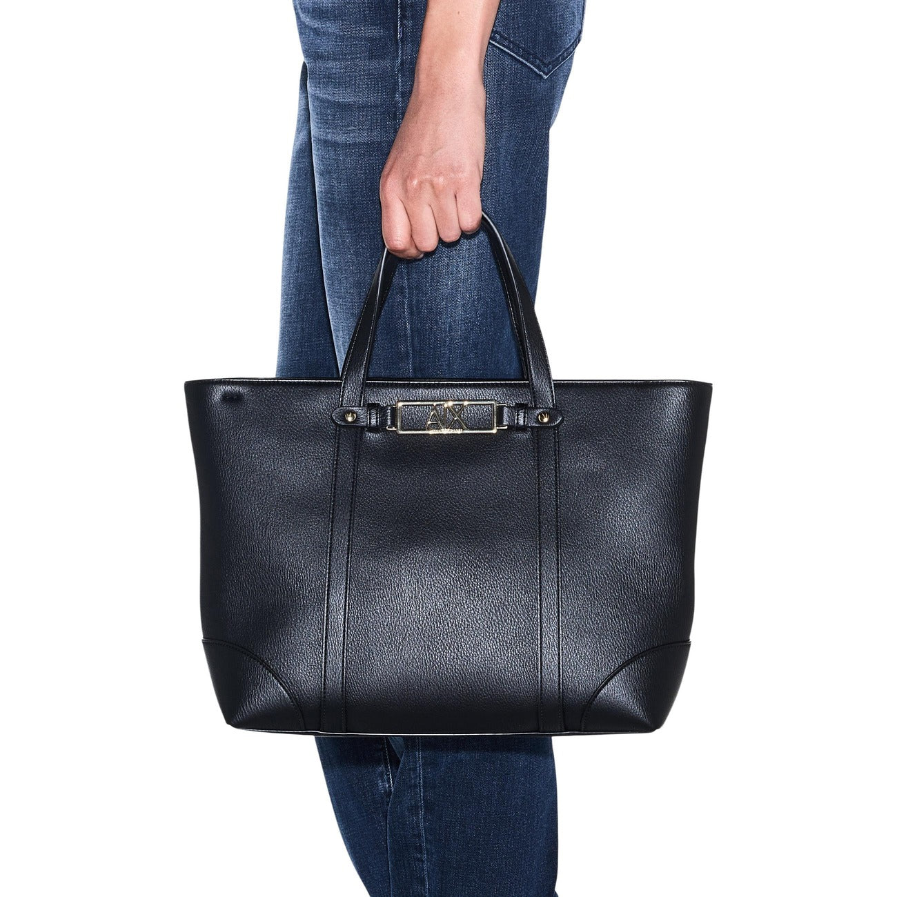 Armani Exchange women's black handbag