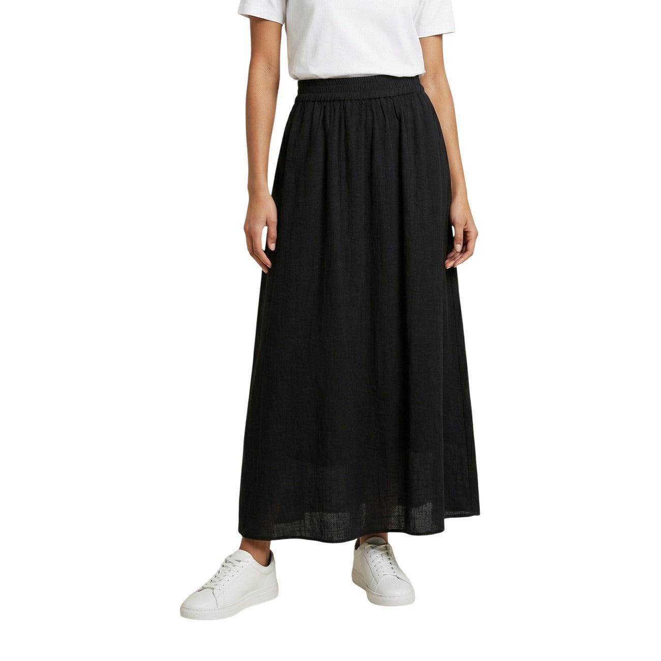 Jupe femme Only en coton – Noir