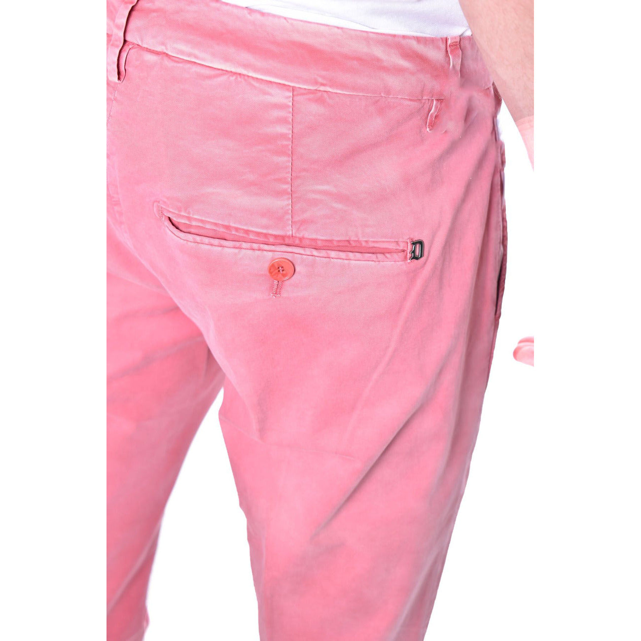 Pantalon homme Dondup en coton – Rose
