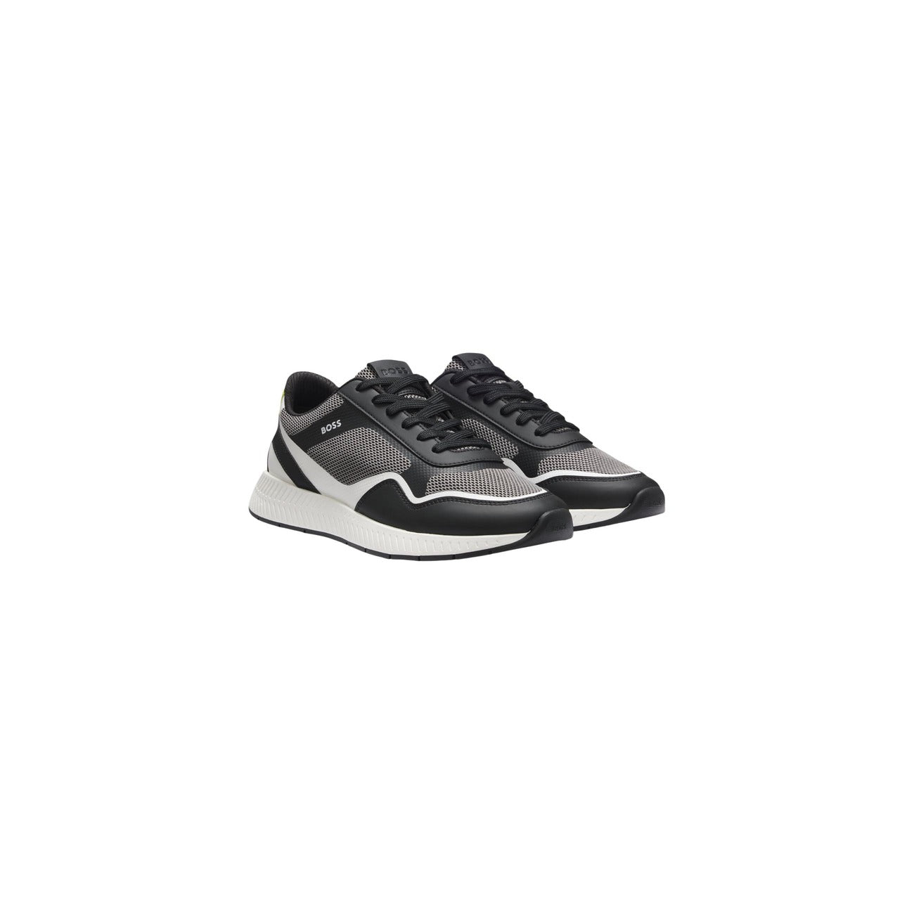 Baskets Boss Titanium Runn Methal Homme – Gris et Noir