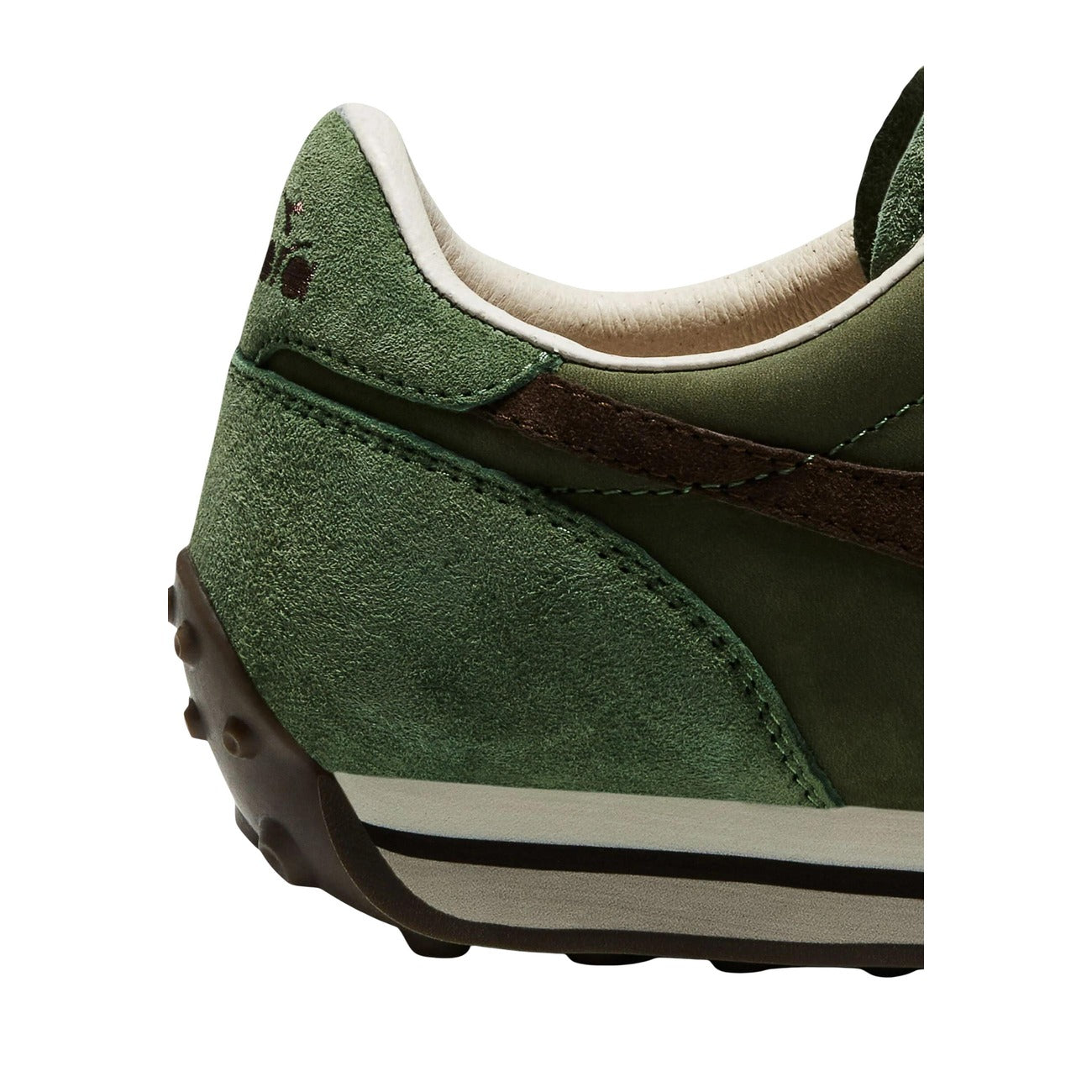 Diadora Men's Leather Sneakers – Green