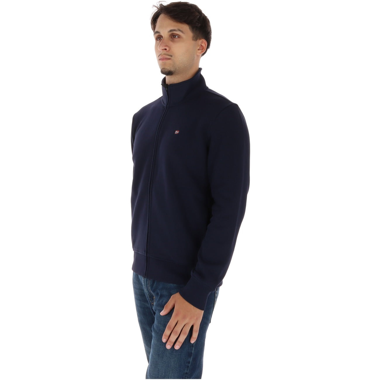 Sweat Zippé Napapijri Homme – Bleu