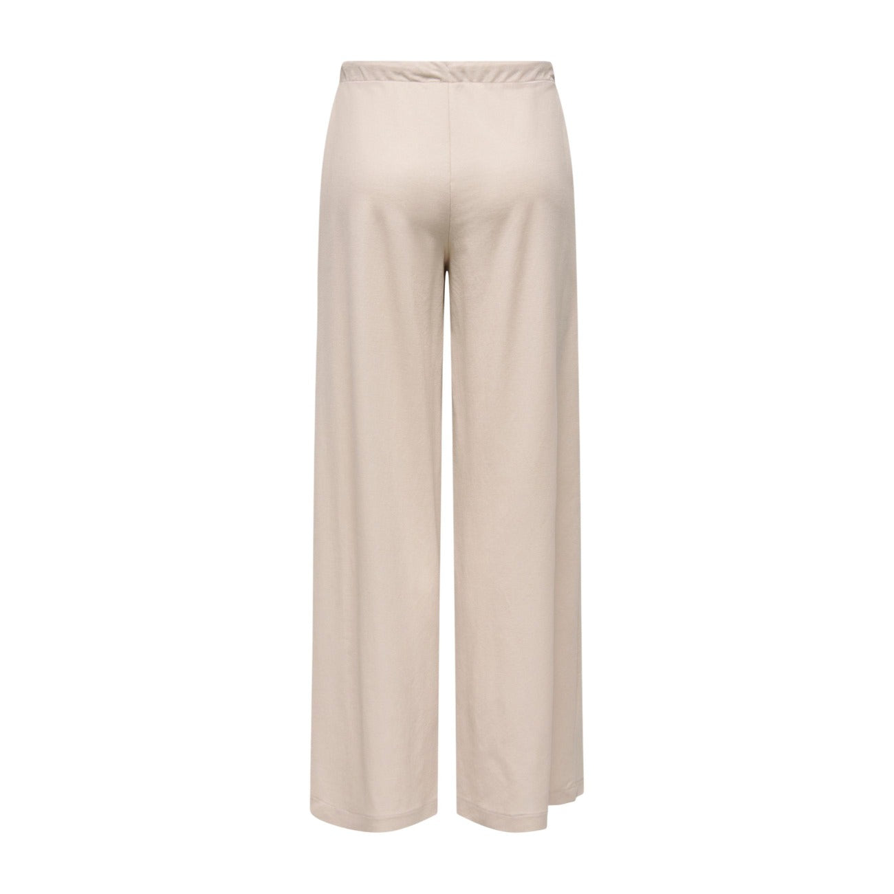 Pantalon femme Only en viscose – Beige
