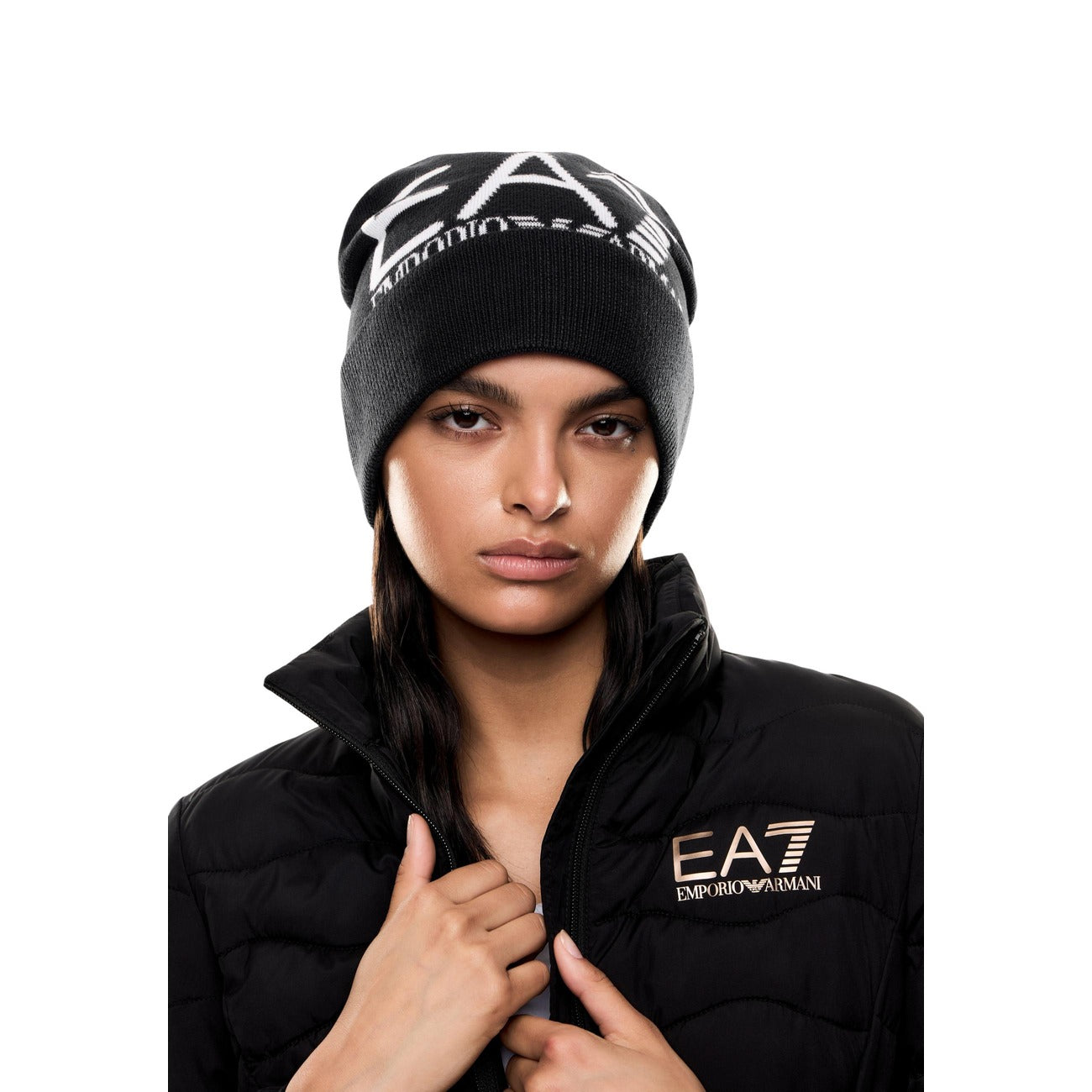 Bonnet EA7 Homme – Noir