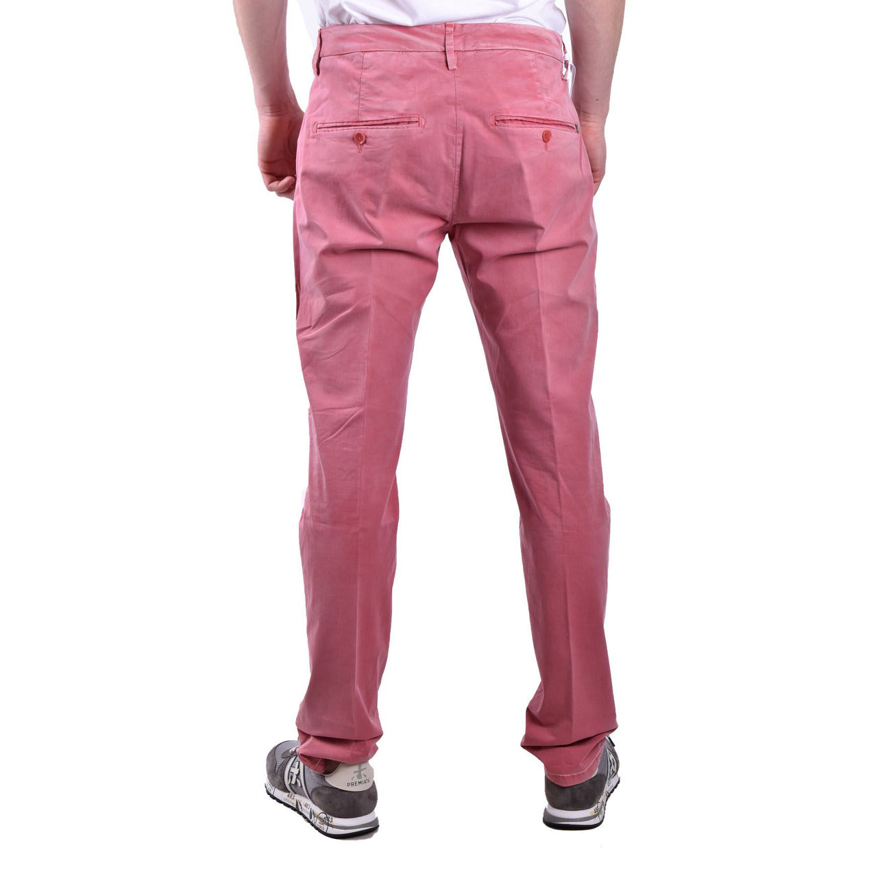 Pantalon homme Dondup en coton – Rose