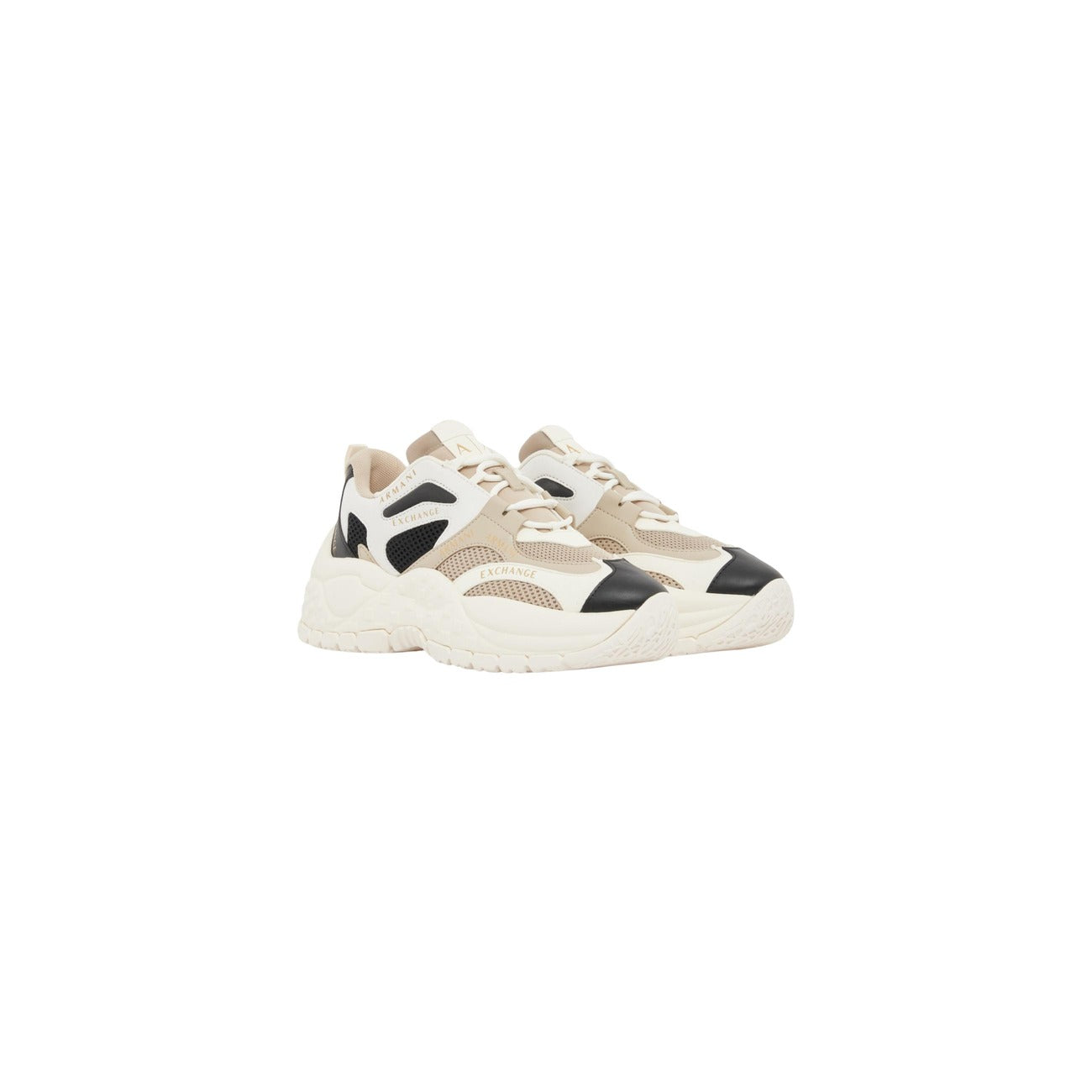 Baskets Armani Exchange Femme – Beige