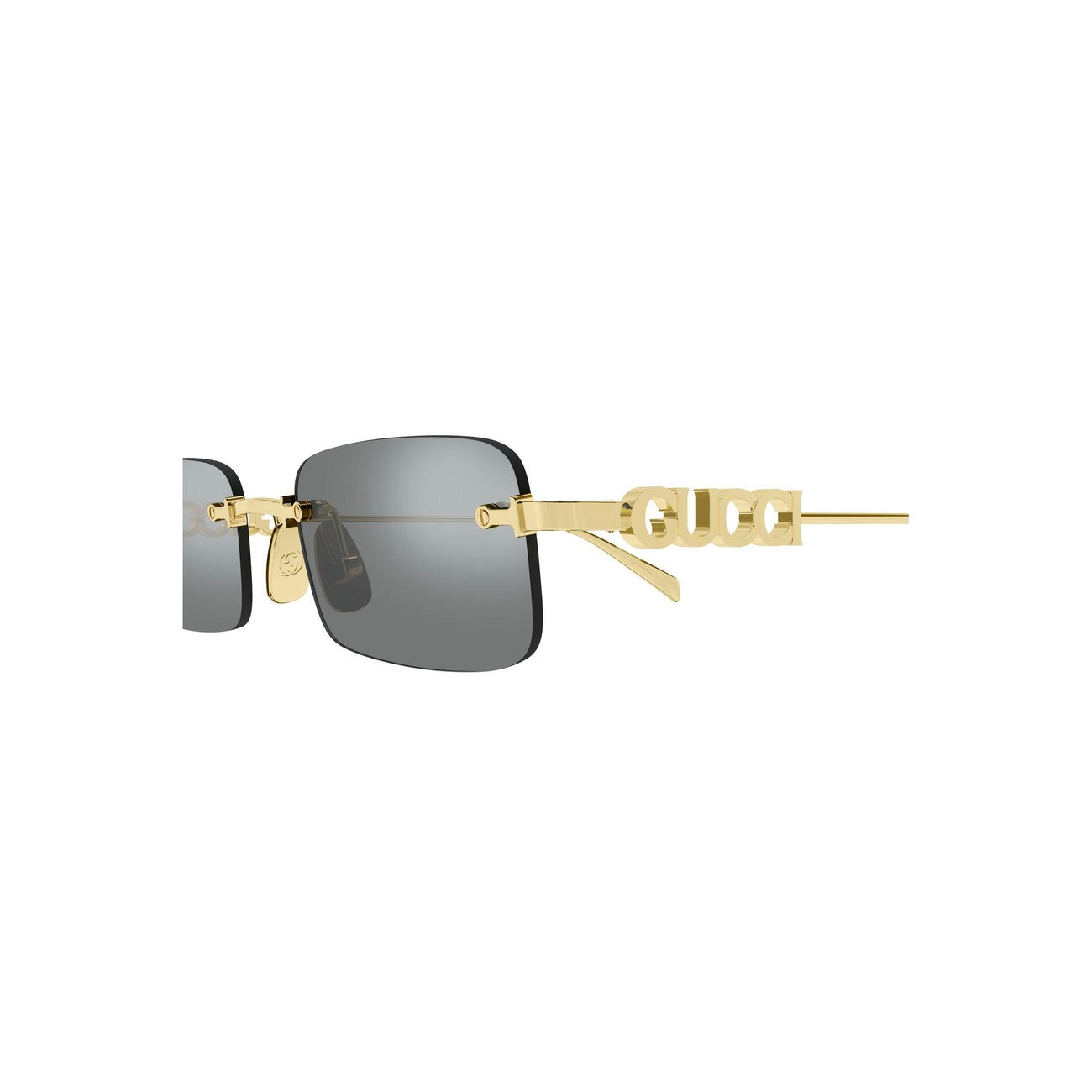 Men's Gucci Metal Sunglasses – Gold
