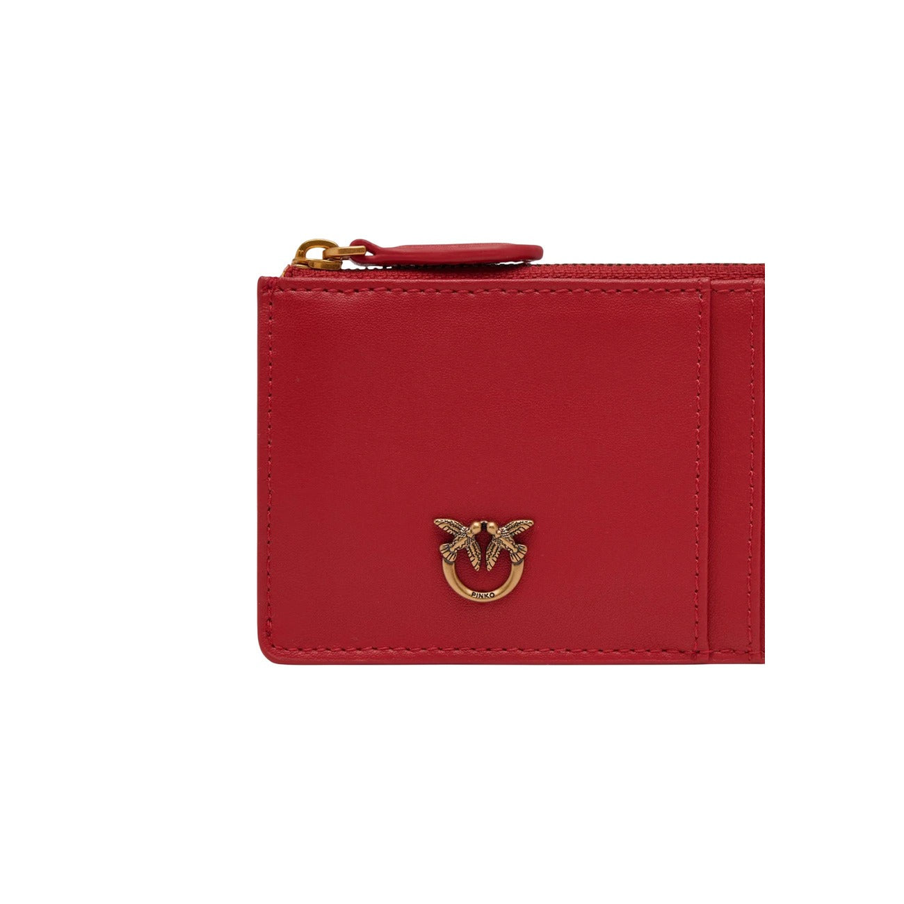 Pinko Women's Leather Wallet – Red