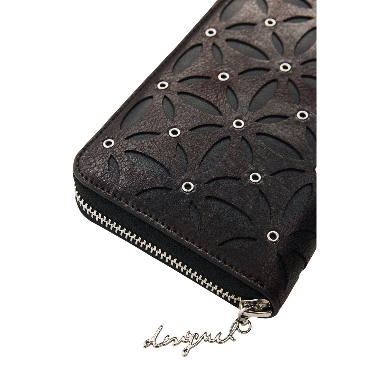 Desigual Geometric Women's Wallet – Black