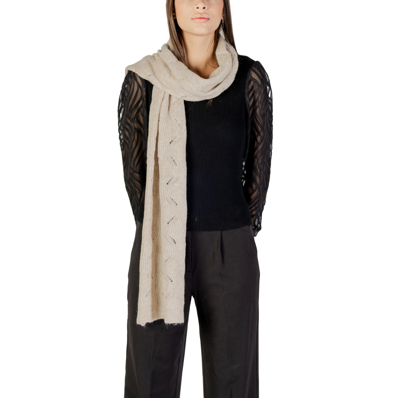 Only women's scarf 186 x 35 cm