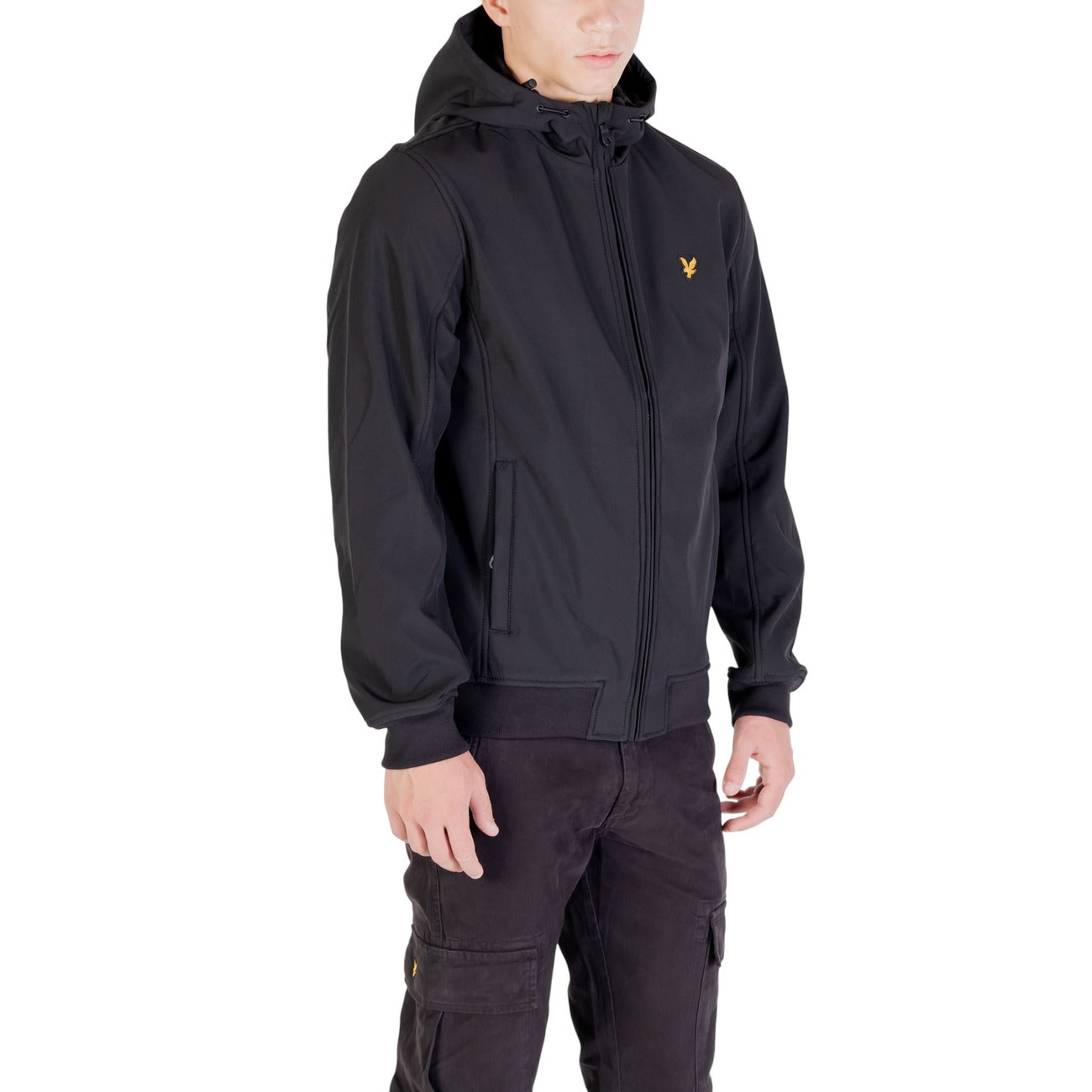 Veste à capuche homme Lyle & Scott – Noir