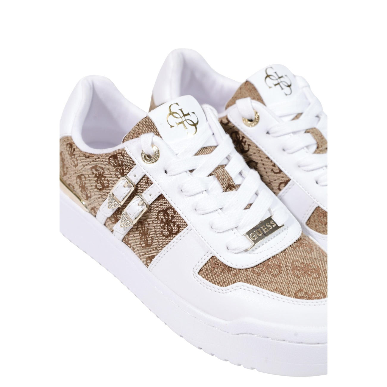 Baskets Guess Femme Maggnet2 – Beige