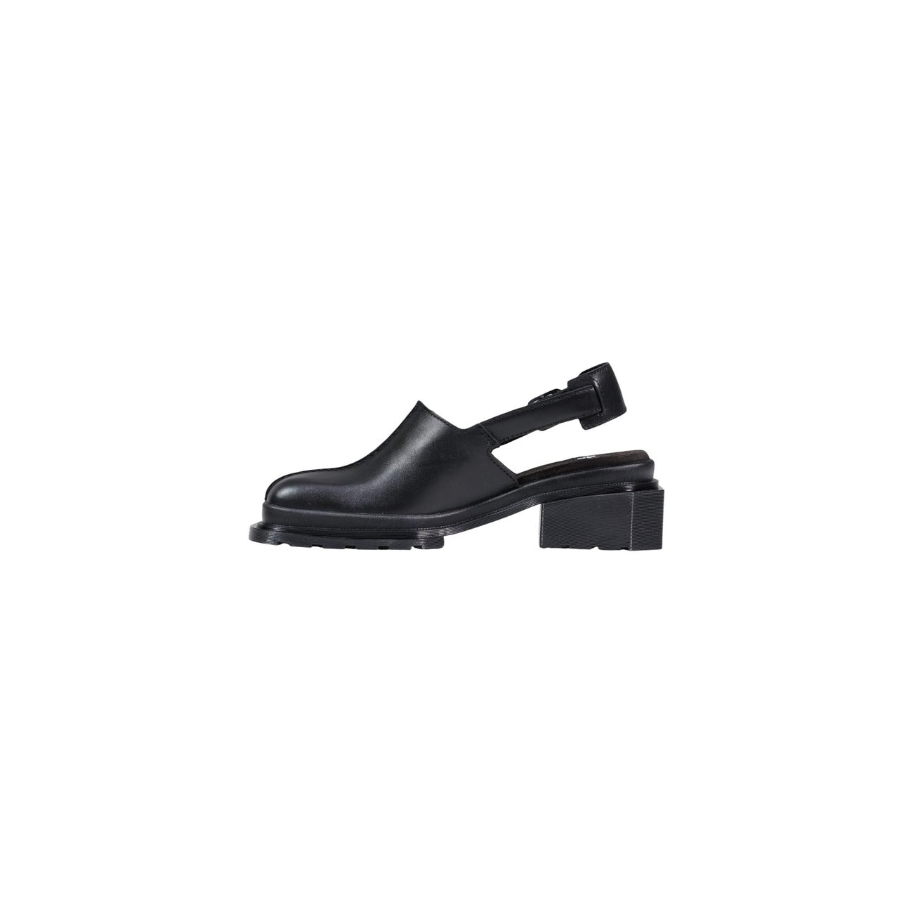Sandales Compensées Dr. Martens Femme en Cuir – Noir