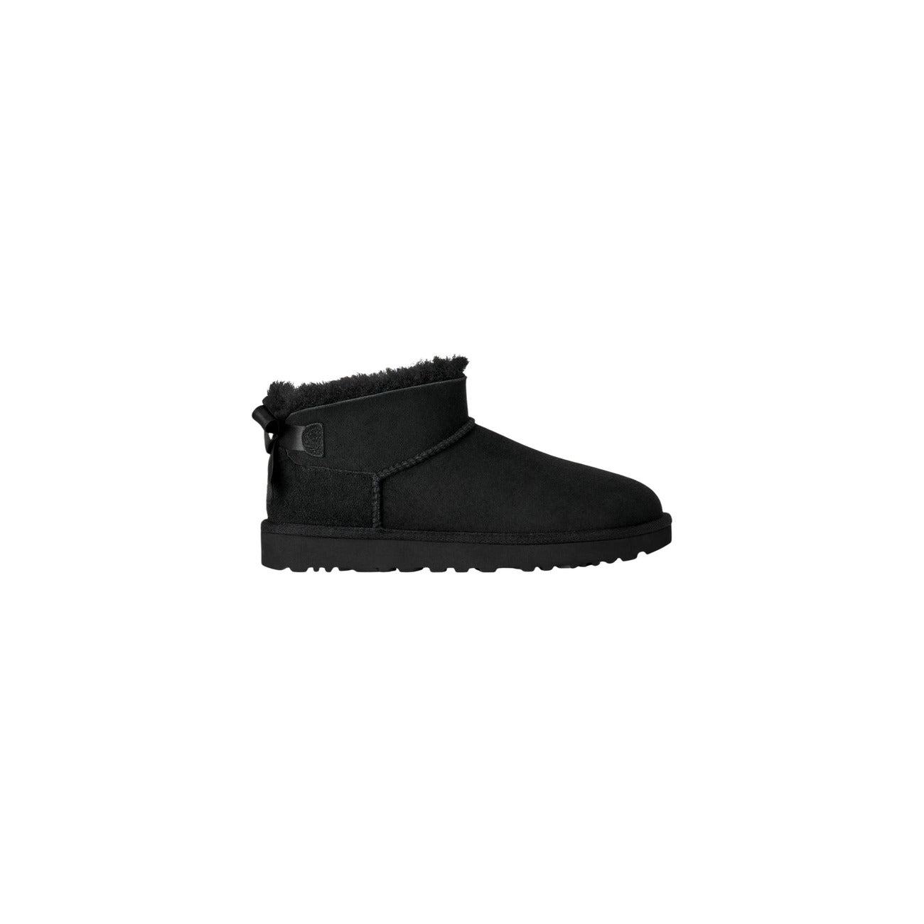 UGG Women's ULTRA MINI BAILEY BOW Boots – Black