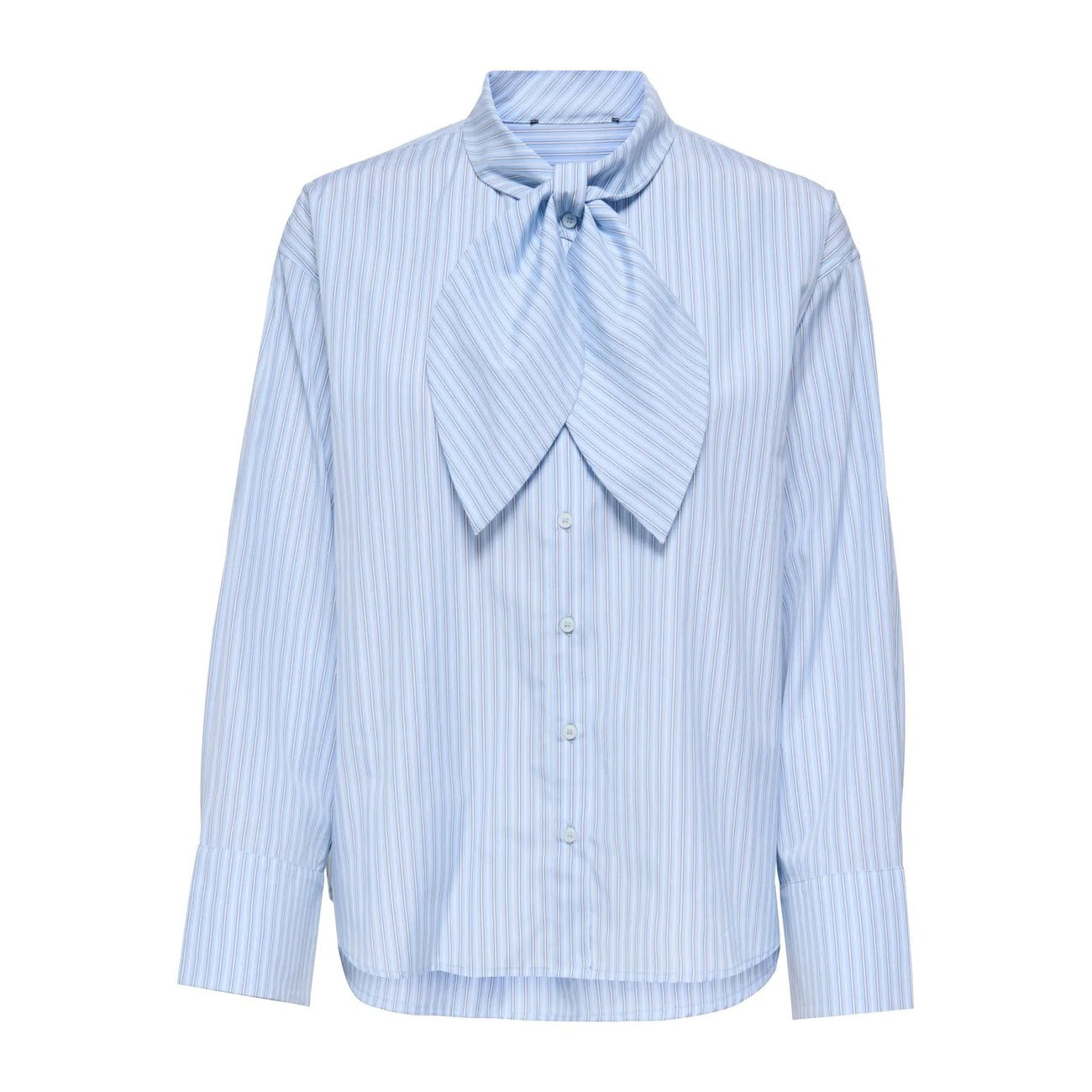 Chemise Rayée Only Femme – Bleu Azur