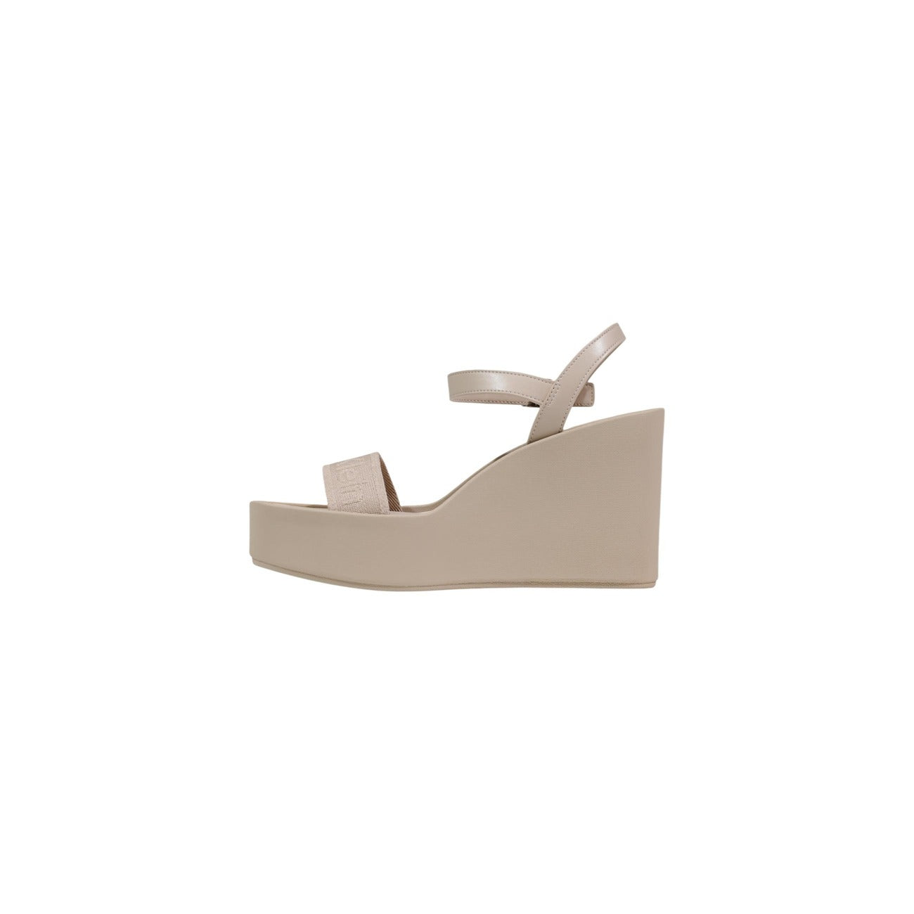 Sandales Plateforme Calvin Klein Femme – Beige