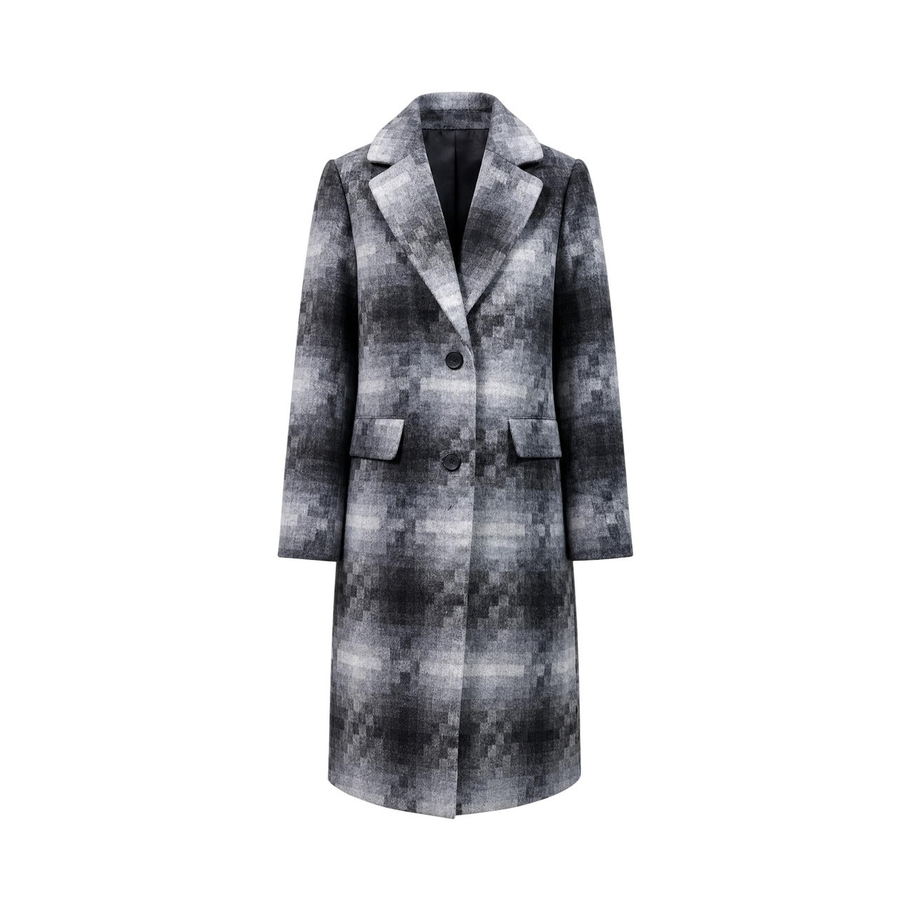 Desigual women's printed coat – Black