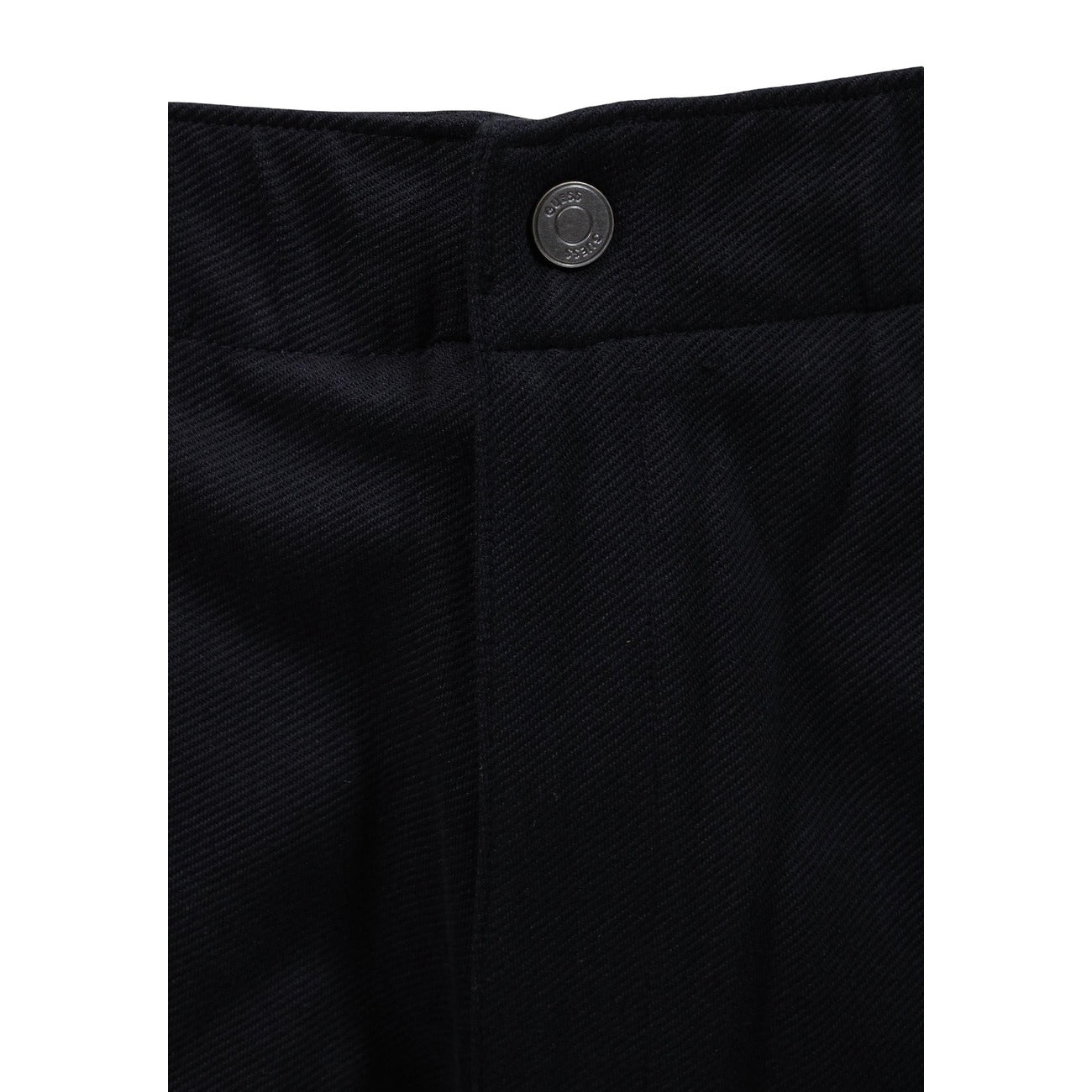 Pantalon Guess Regular Leg Diagonal Homme – Noir