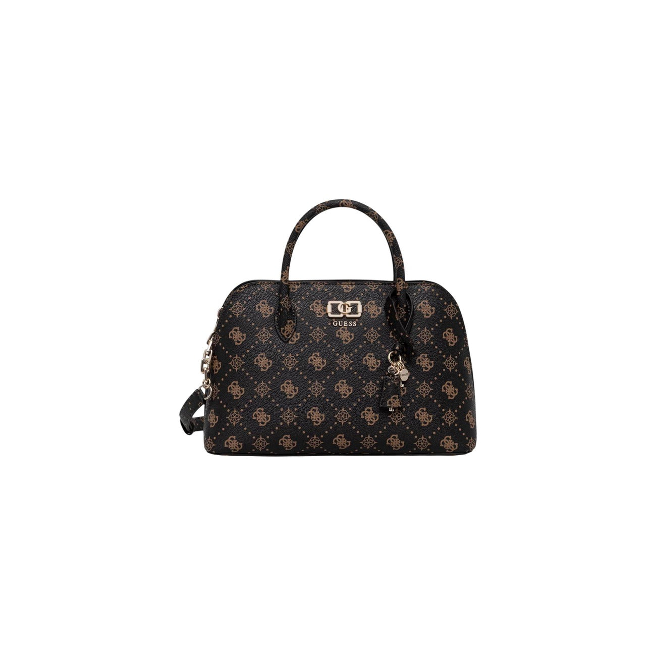 Women's Guess Emelie Logo Crossbody Bag – Brown