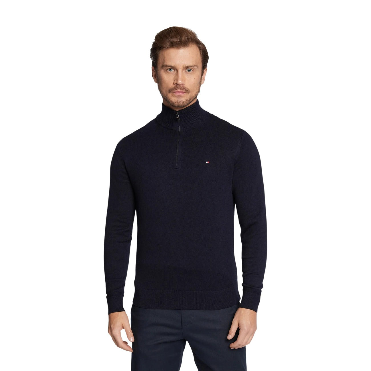 Pull Tommy Hilfiger Homme Coton Bio & Cachemire