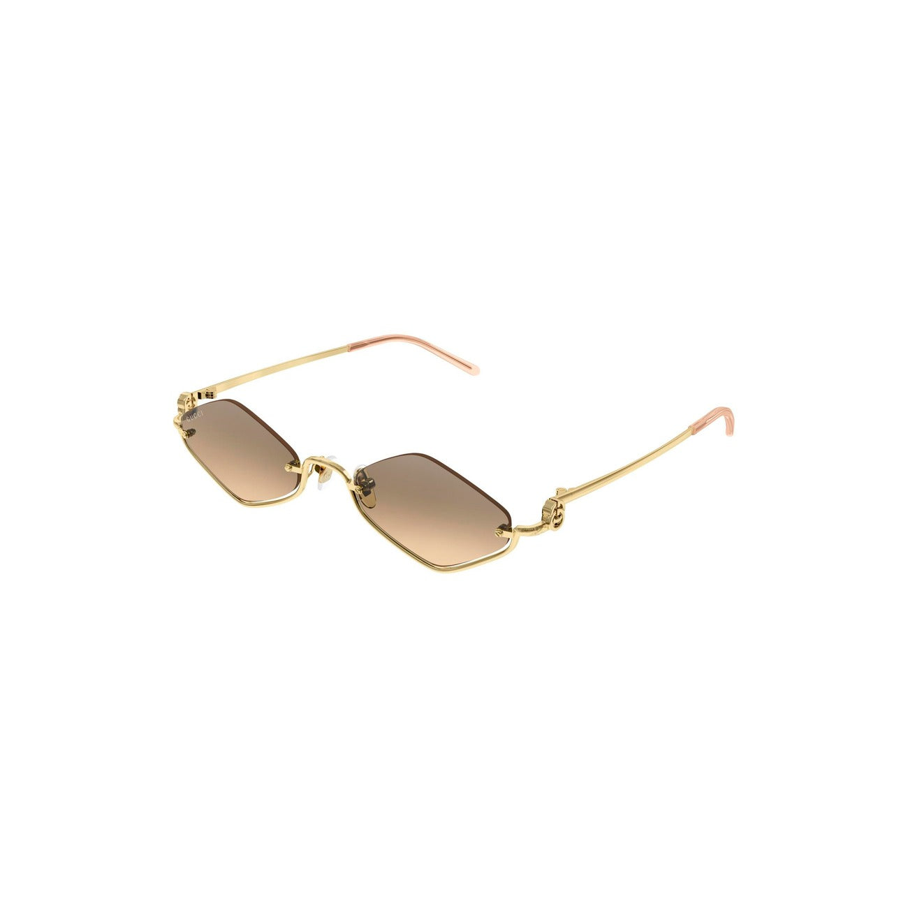 Gucci Geometric Women's Sunglasses – Gold