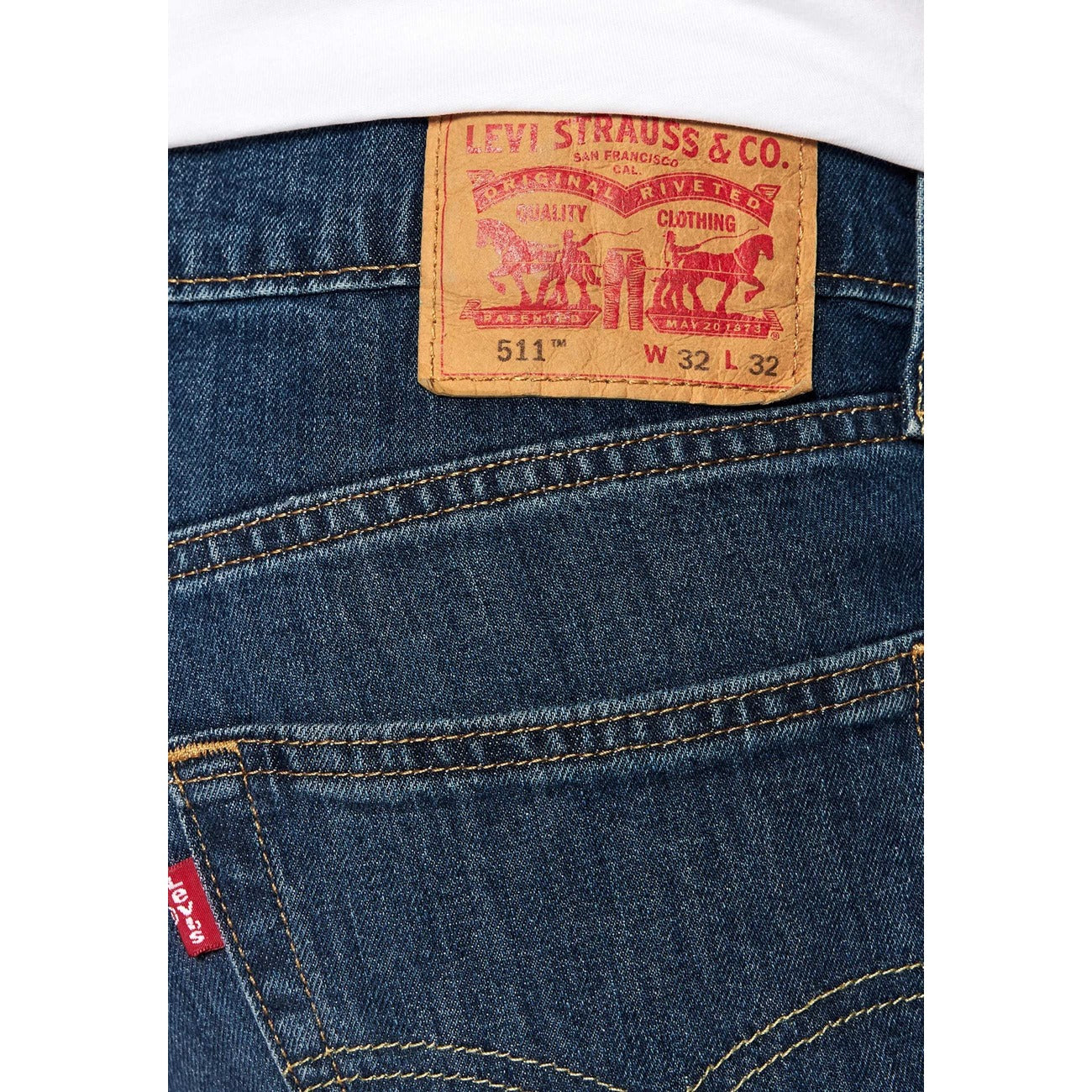 Jean Levi's Homme Coton Stretch – Bleu