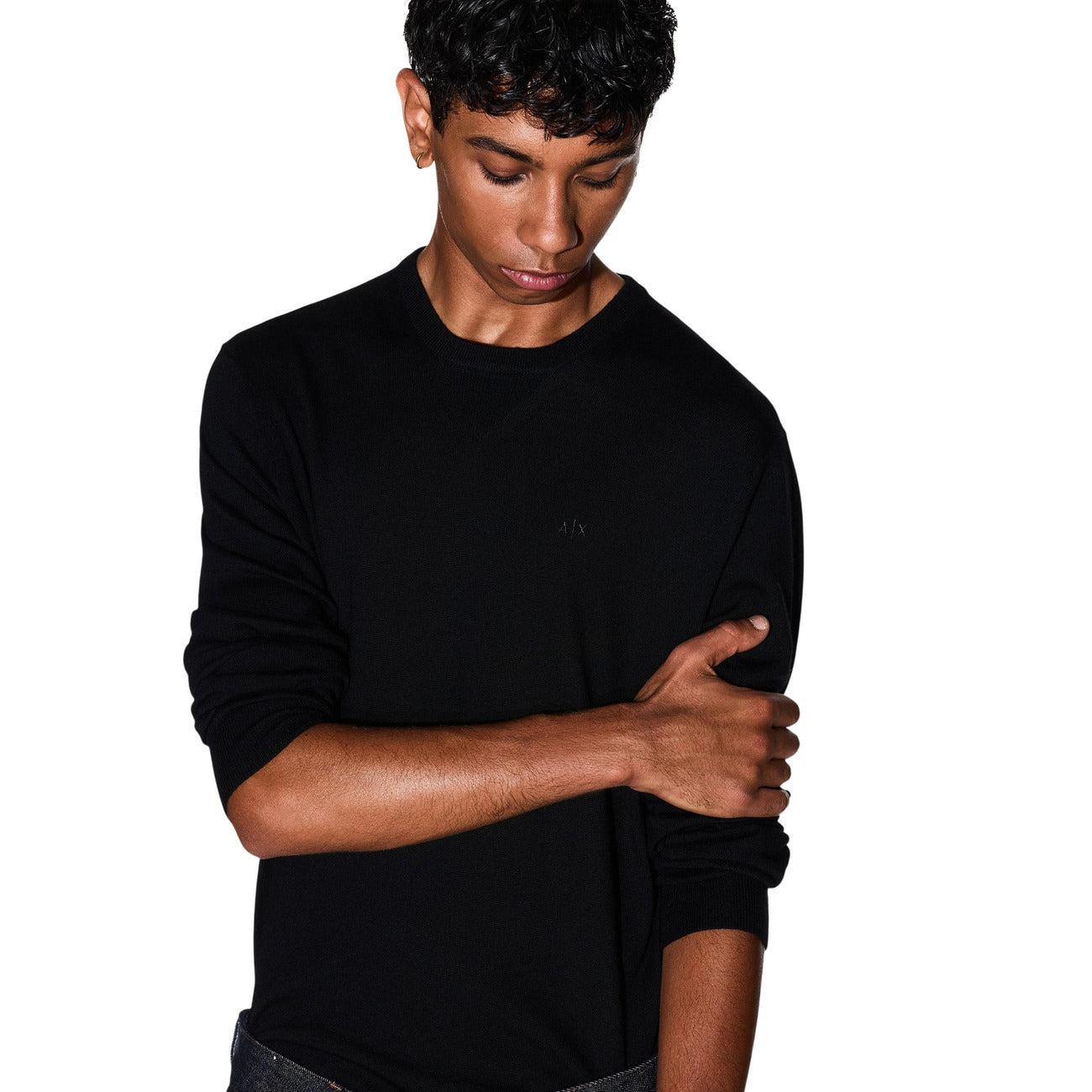 Men's Black Armani Exchange Jumper