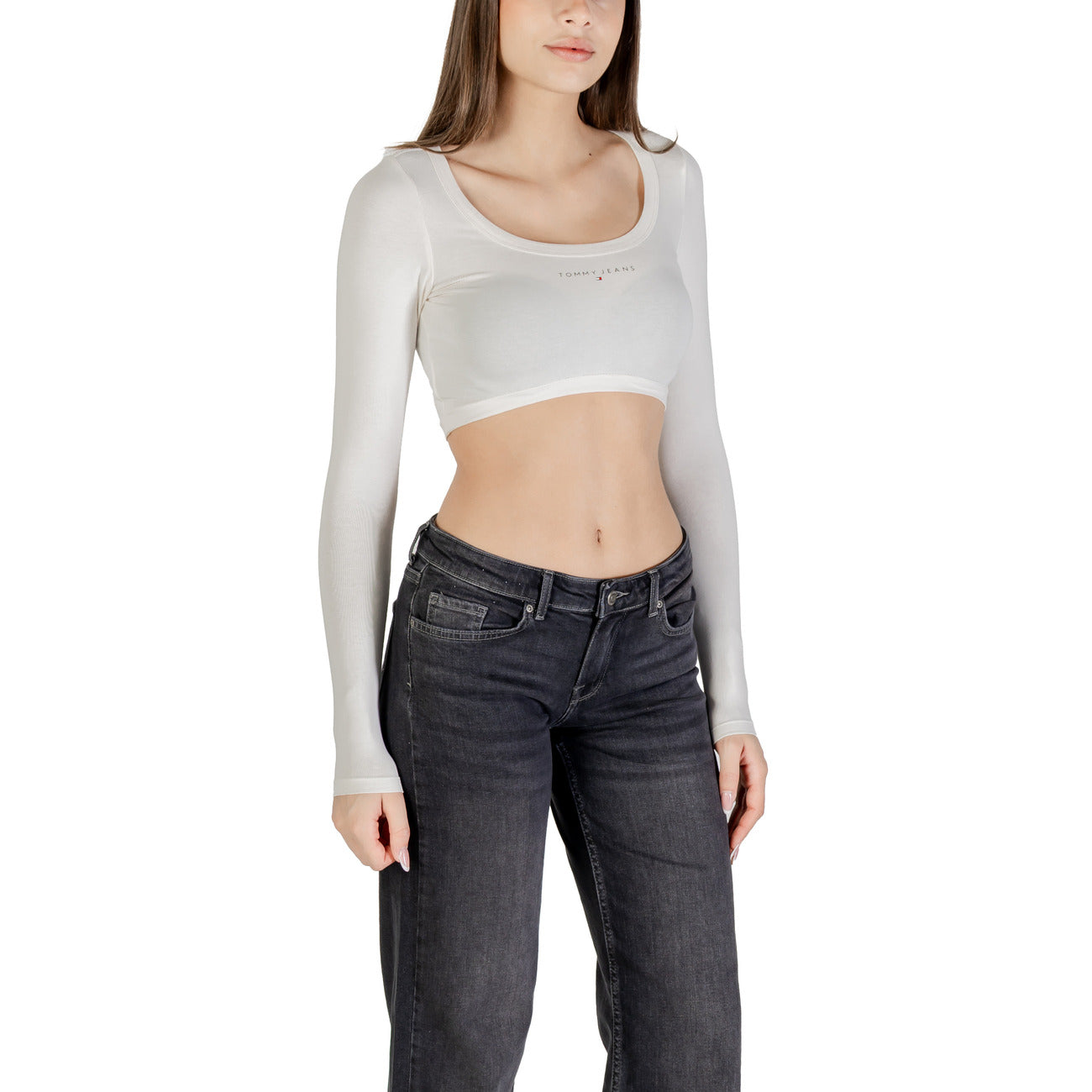 Tommy Hilfiger Jeans women's white T-shirt