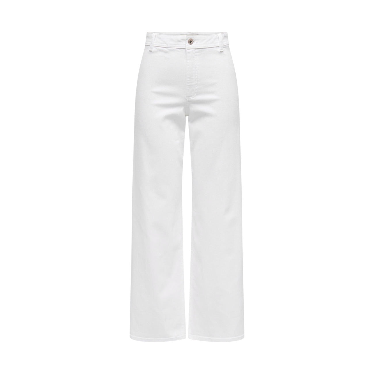 Jacqueline De Yong Women's Stretch Trousers – White