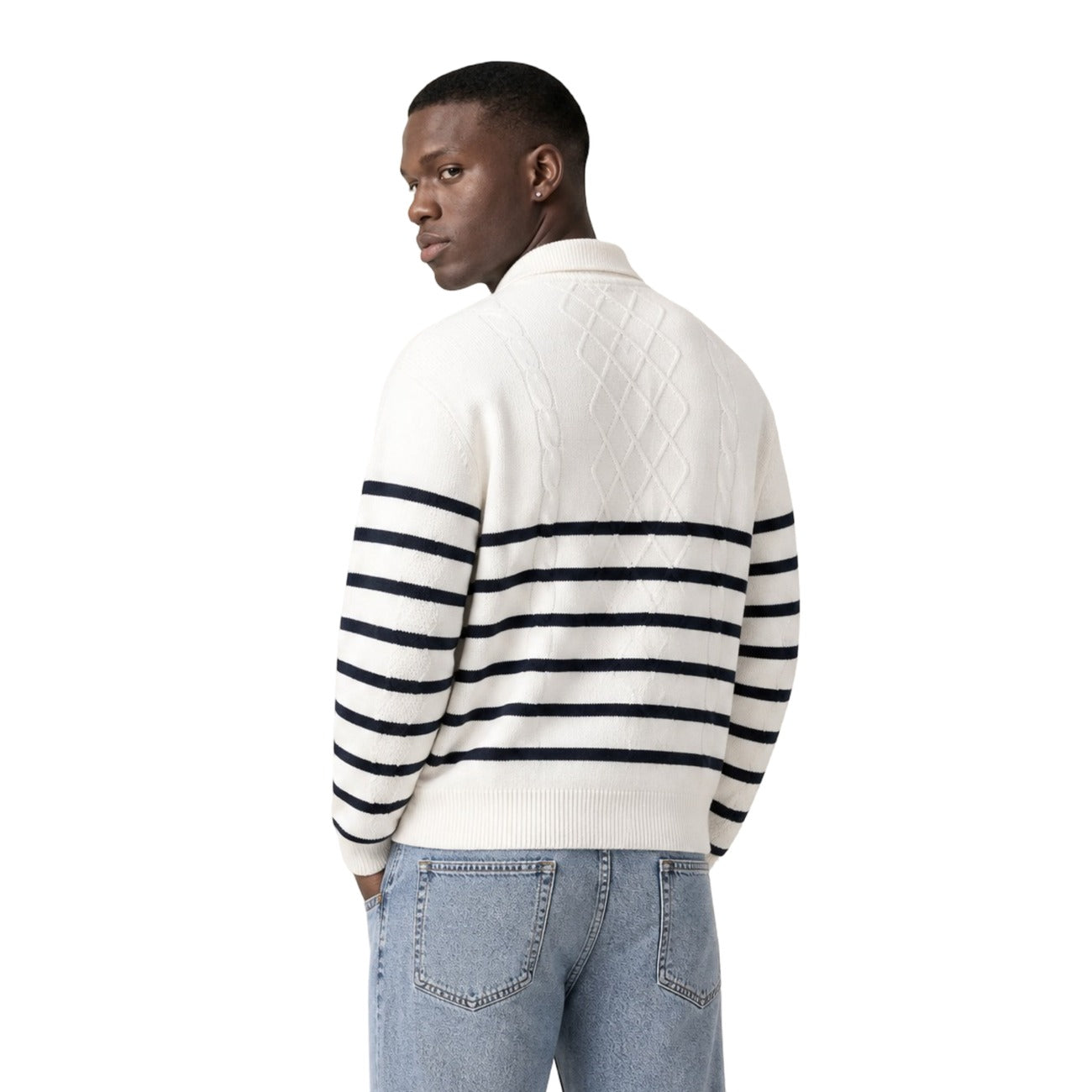 Sweatshirt Tommy Hilfiger Jeans Homme blanc