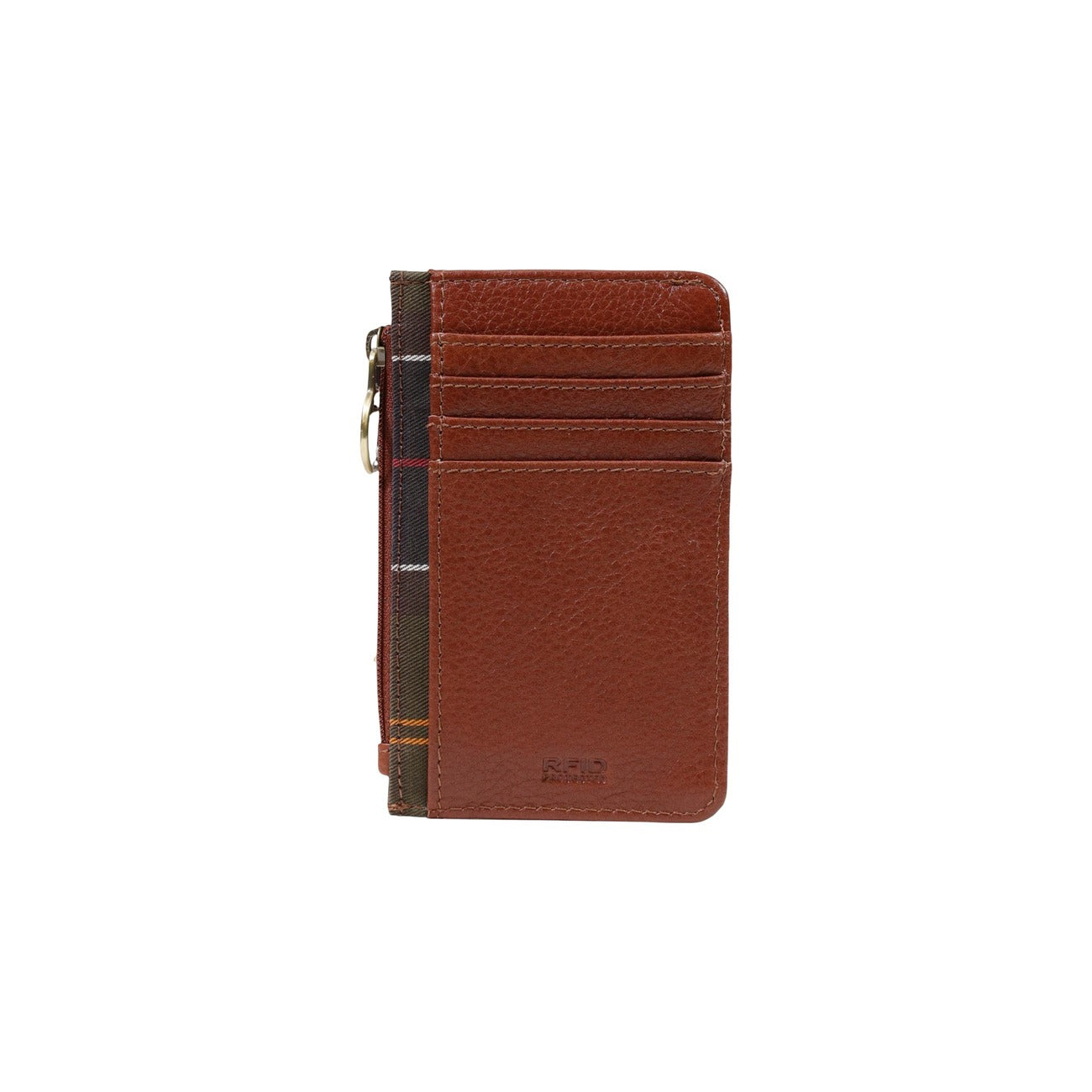 Porte-Cartes Barbour Alder Femme en Cuir – Marron