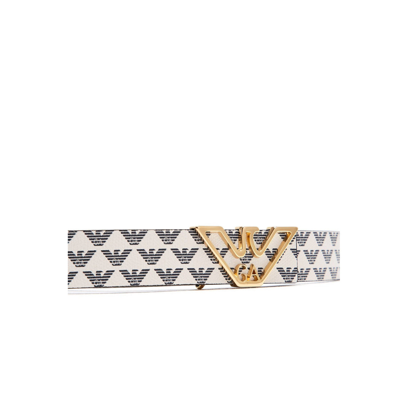 Emporio Armani Women's White Belt