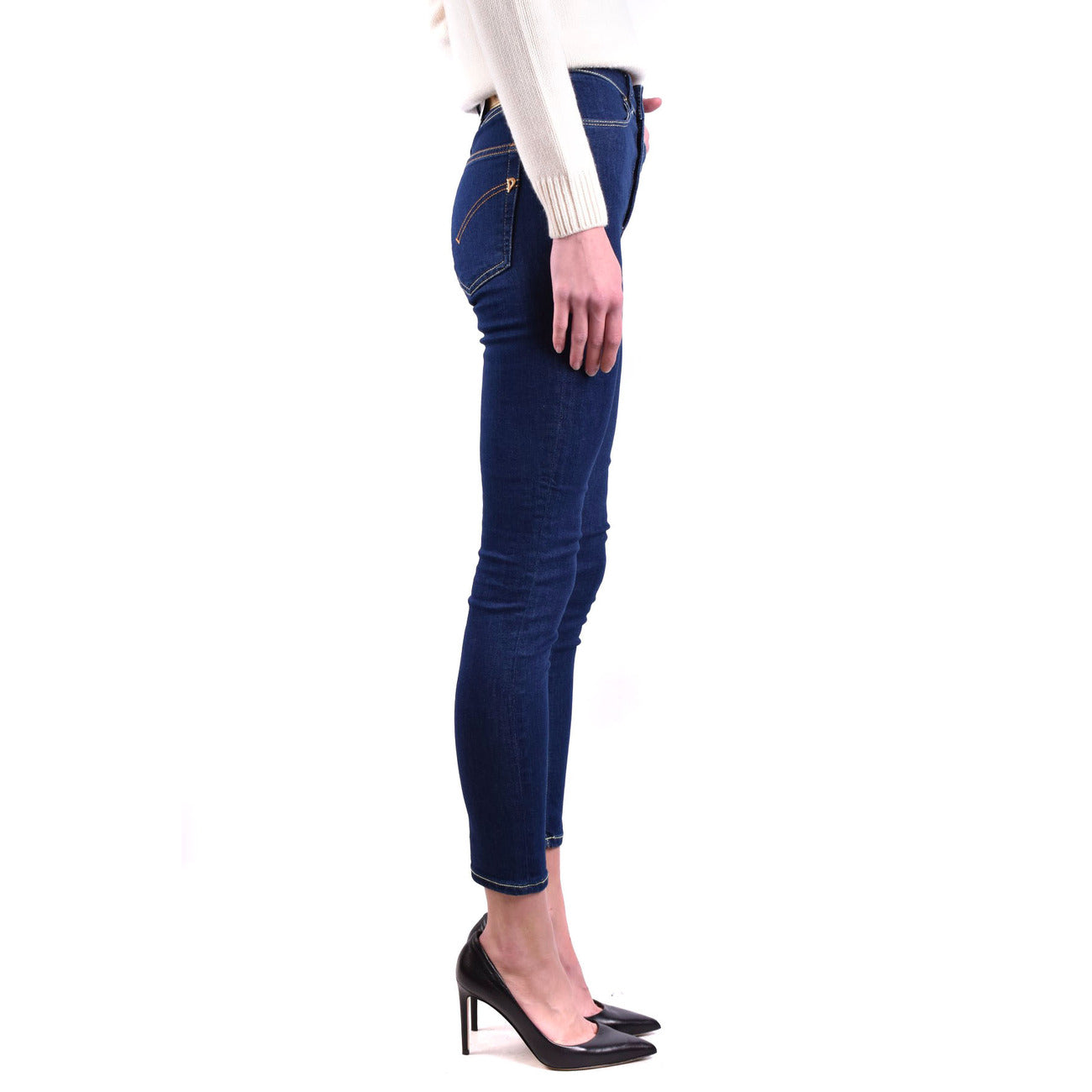Jean femme Dondup en coton stretch – Bleu