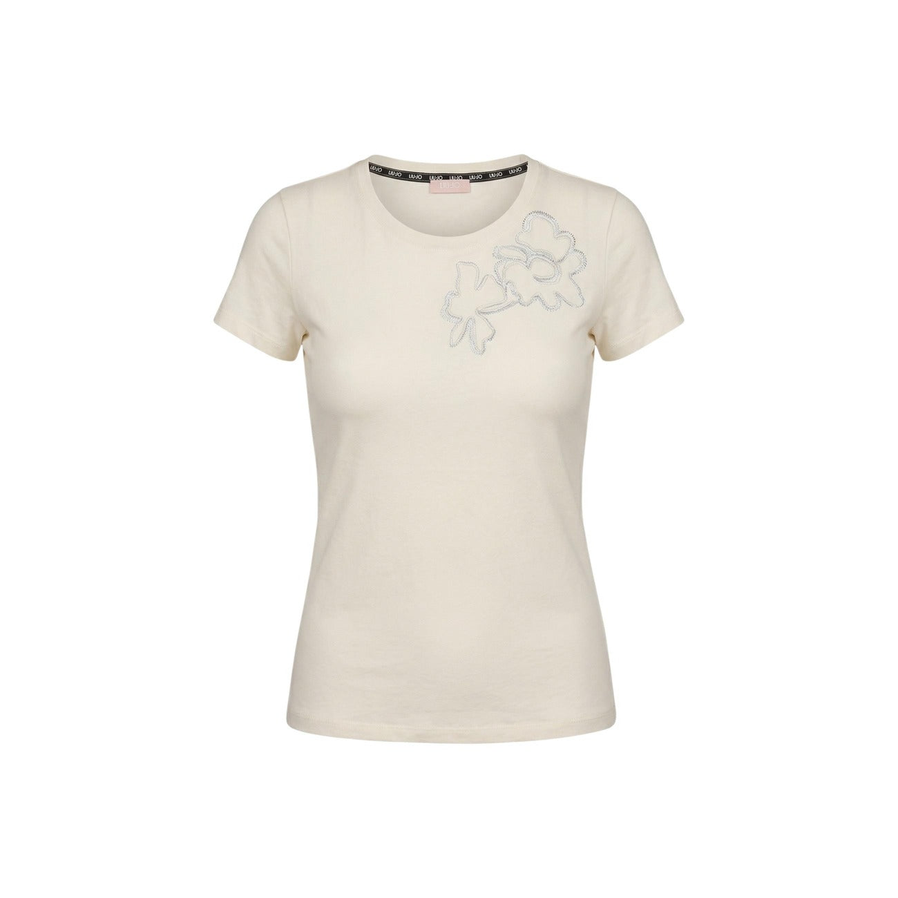 Liu Jo women's cotton T-shirt – Beige