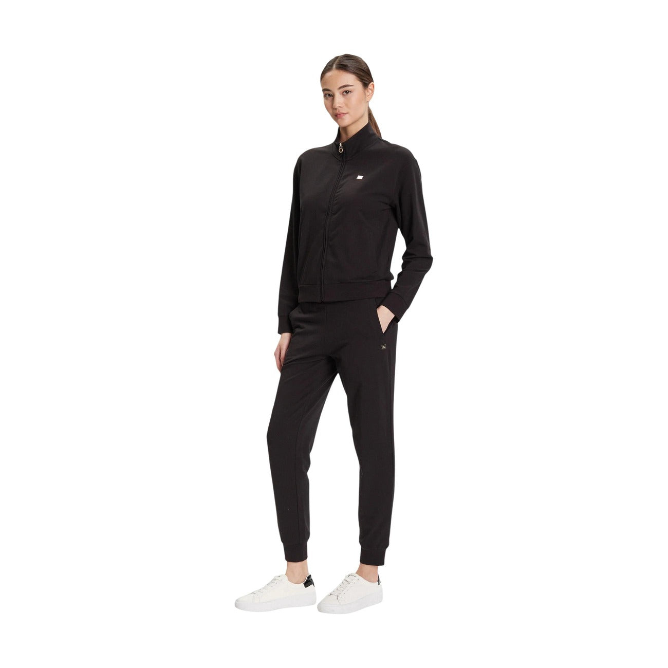 Survêtement EA7 Femme Zippé – Noir