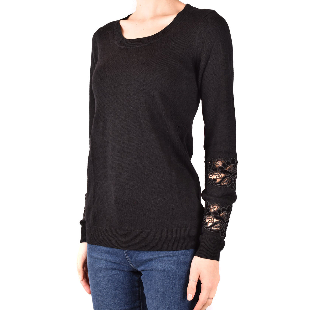 Pull femme Michael Kors mélange cachemire – Noir