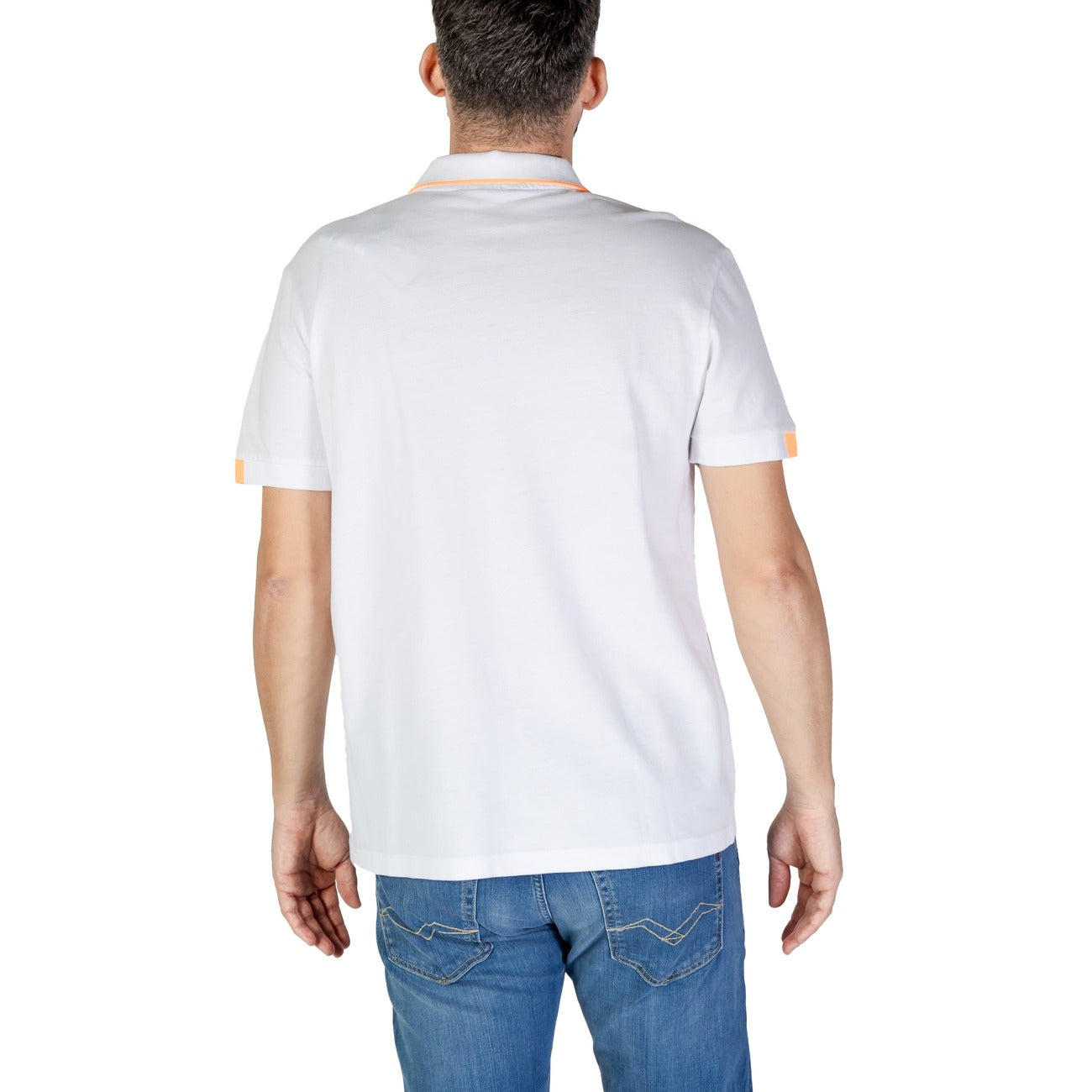 Polo homme Refrigiwear en coton – Blanc