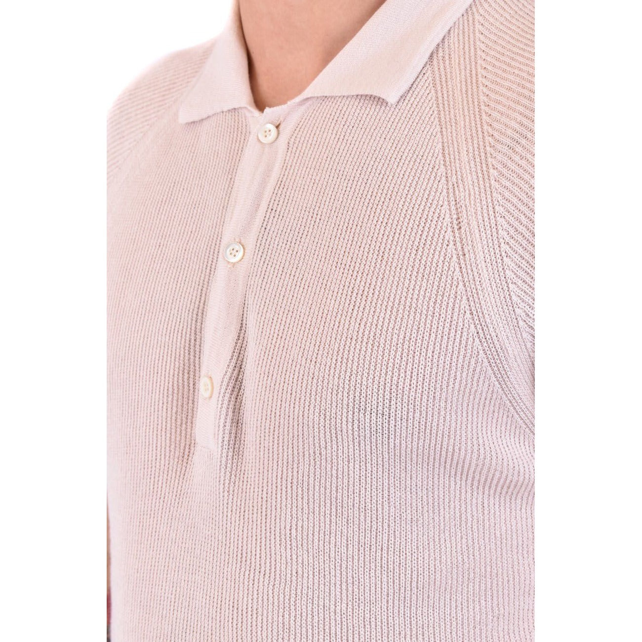Polo homme Laneus en coton – Blanc